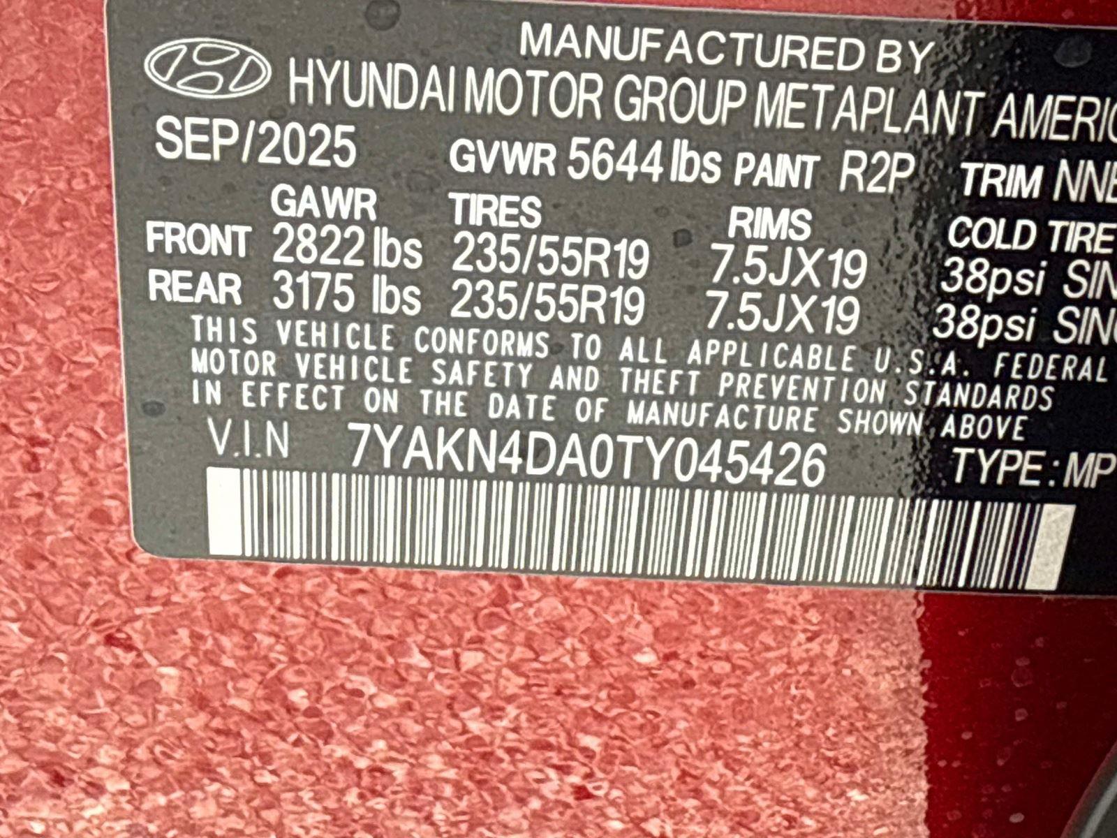 2026 Hyundai IONIQ 5 SEL