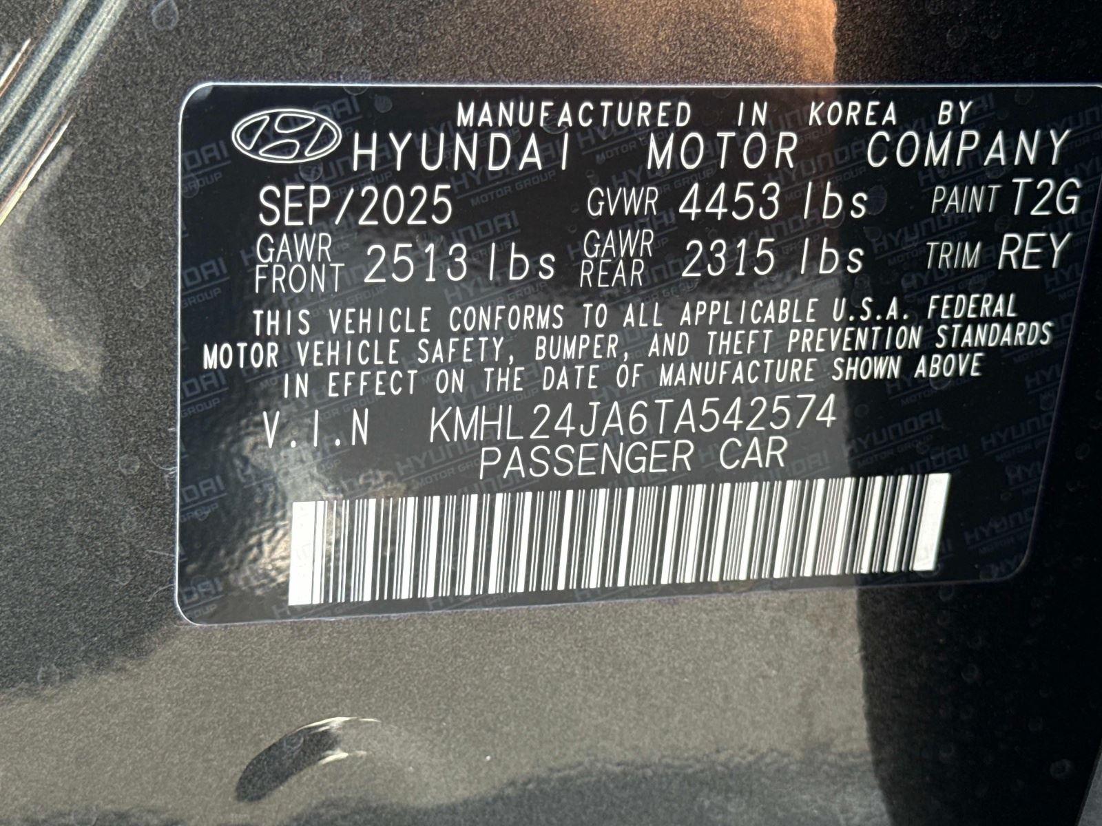 2026 Hyundai Sonata SE