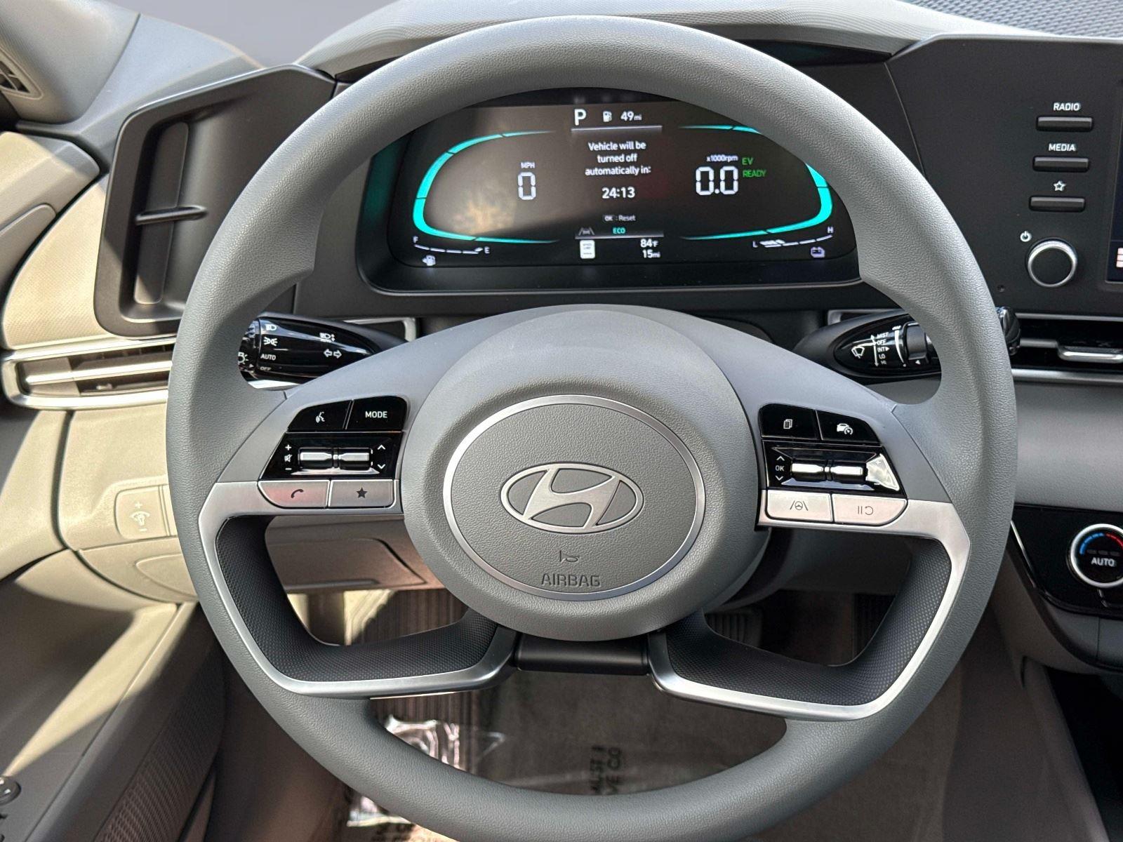 2026 Hyundai Elantra Hybrid Blue