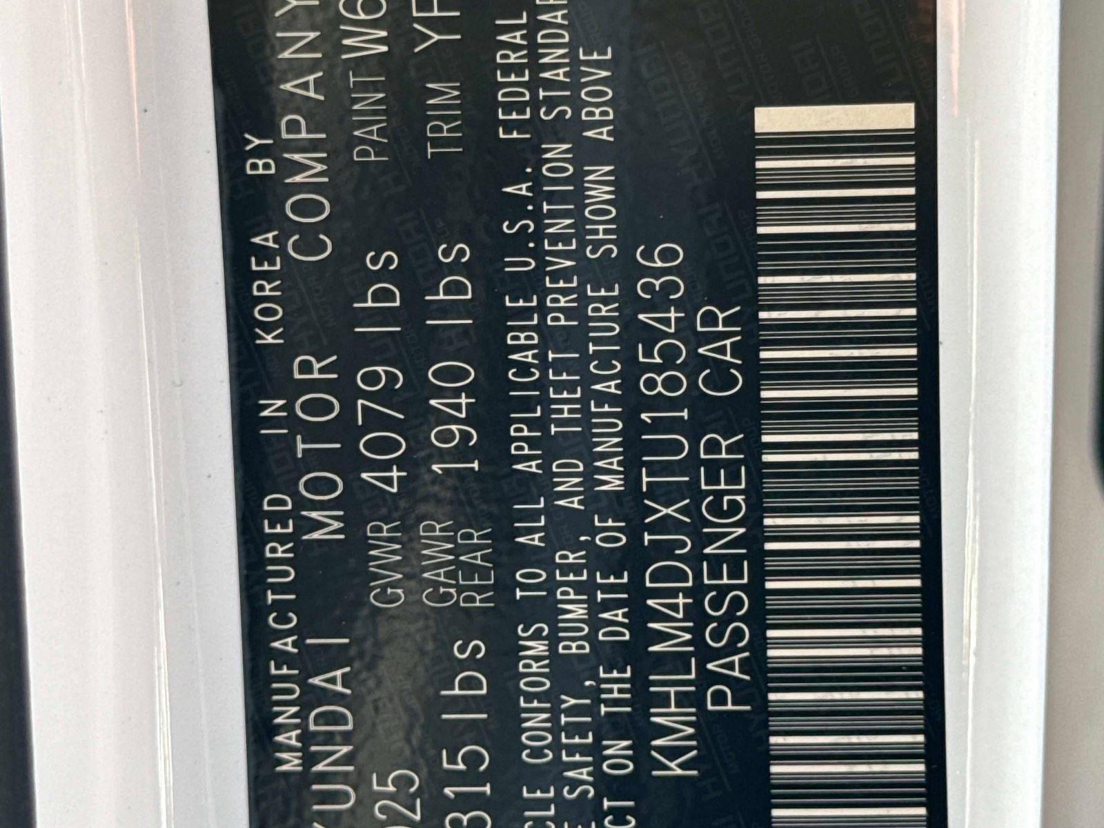 2026 Hyundai Elantra Hybrid Blue