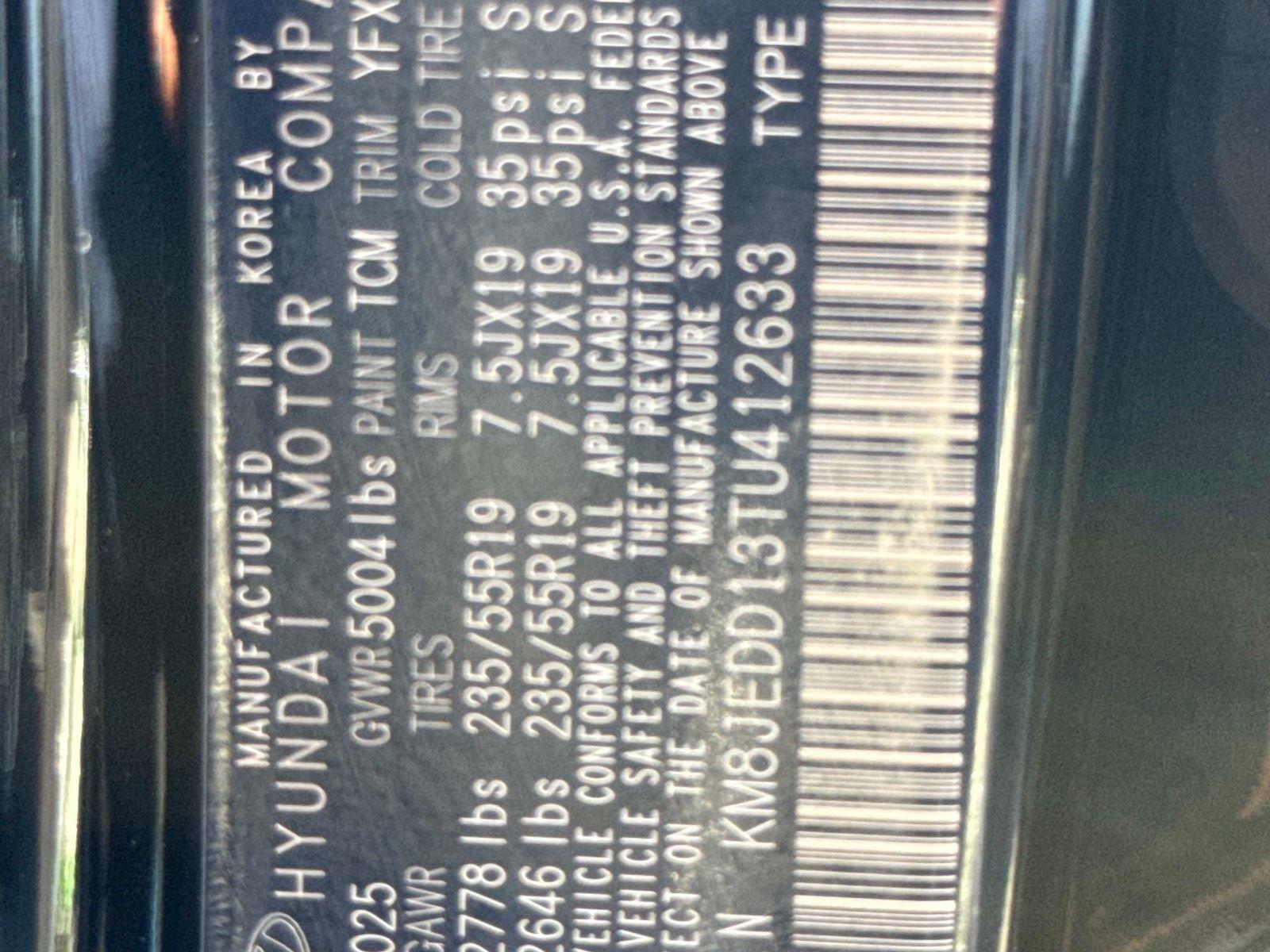 2026 Hyundai Tucson Hybrid Limited