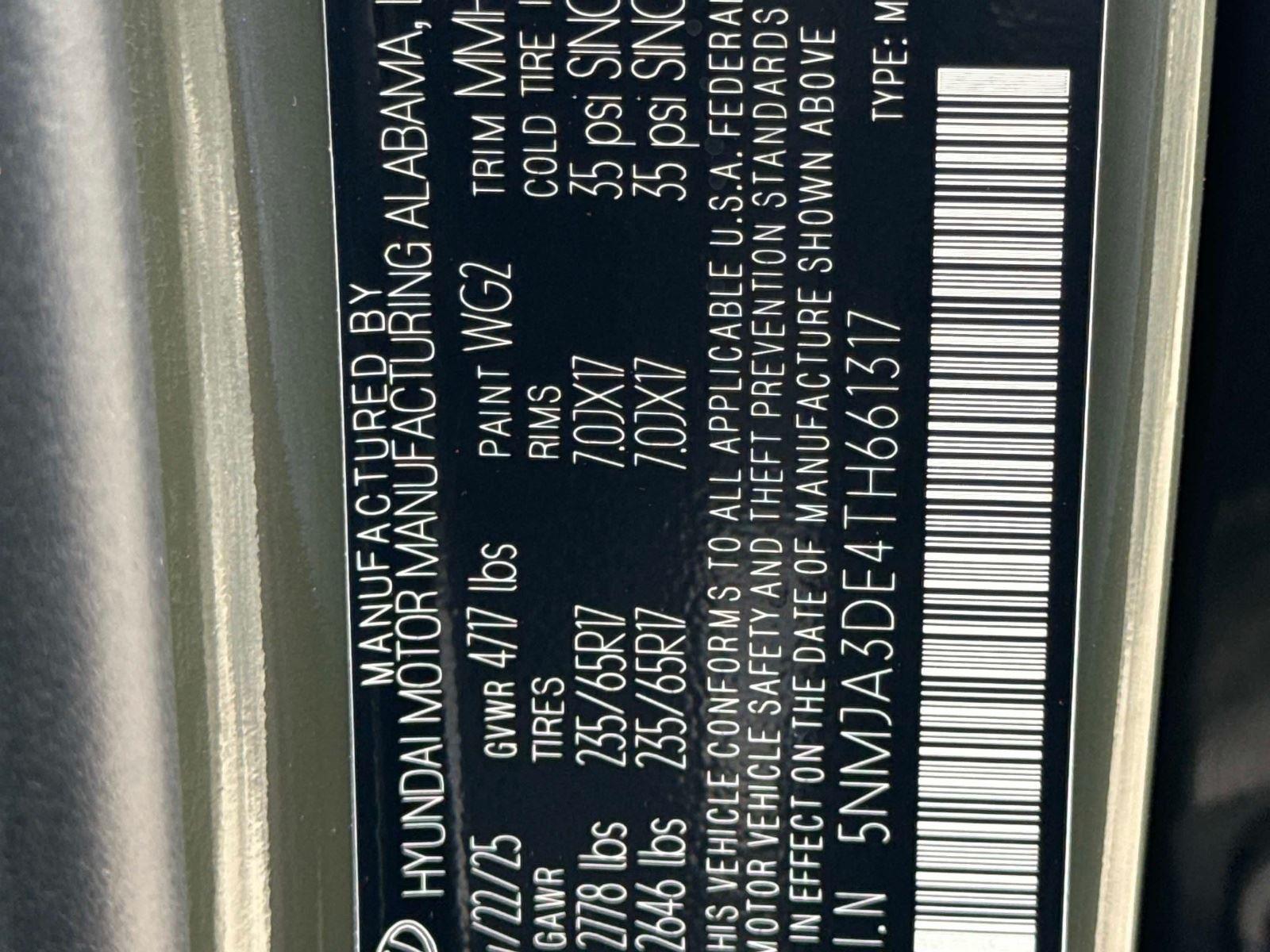 2026 Hyundai Tucson SE