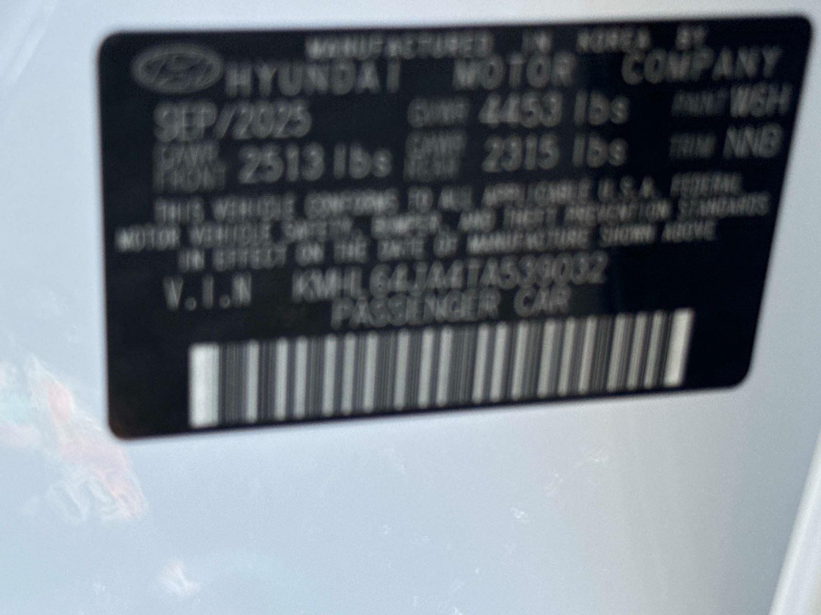 2026 Hyundai Sonata SEL Sport