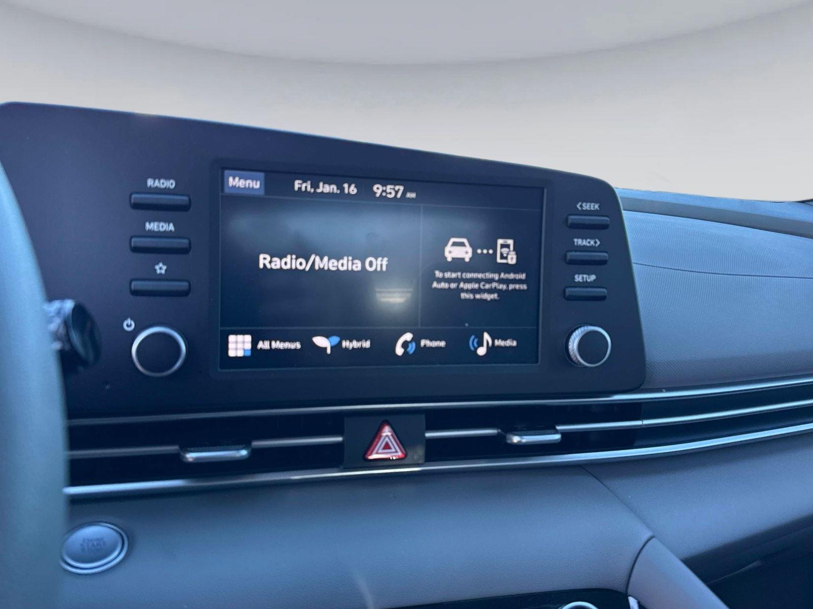 2025 Hyundai Elantra Hybrid Blue