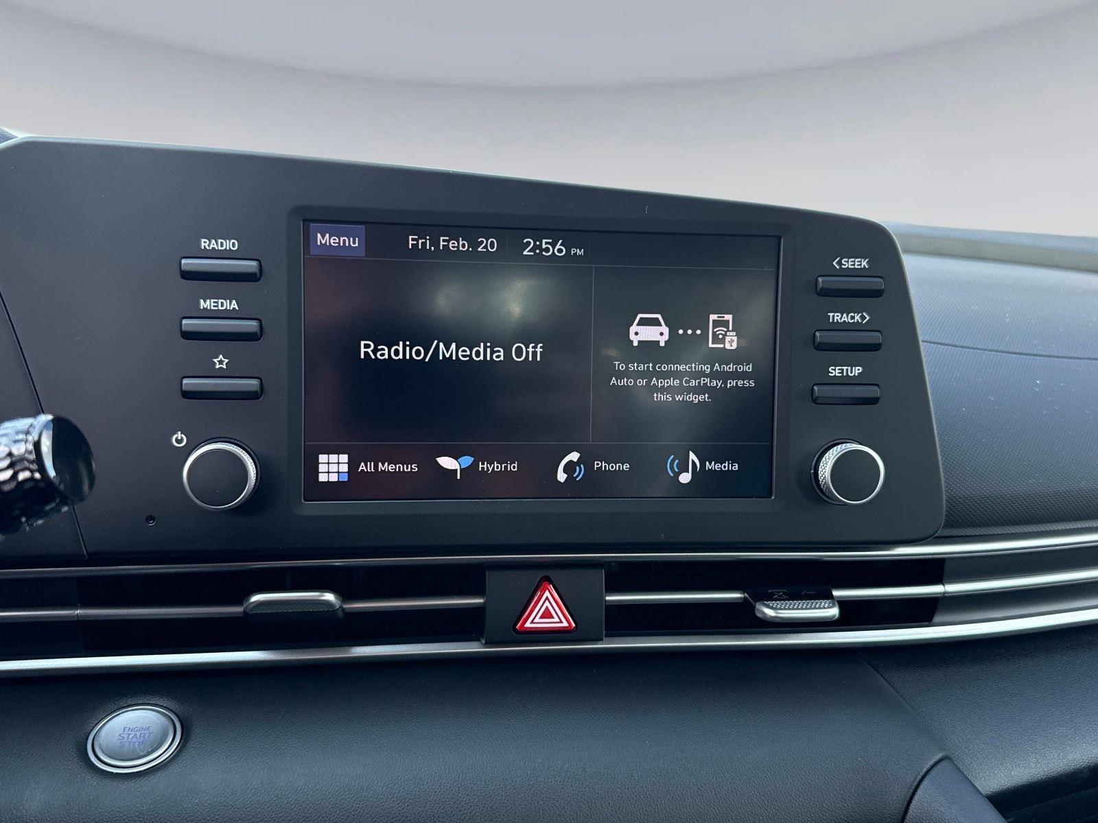 2026 Hyundai Elantra Hybrid Blue