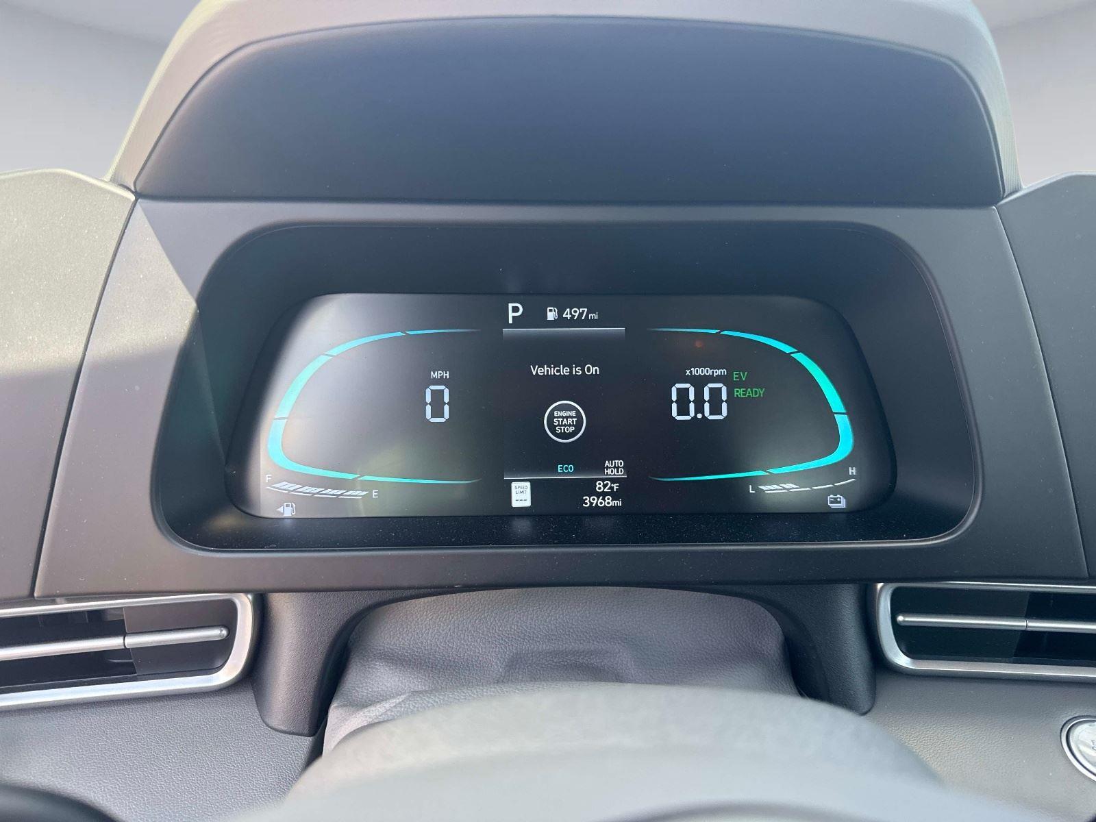 2025 Hyundai Elantra Hybrid Blue