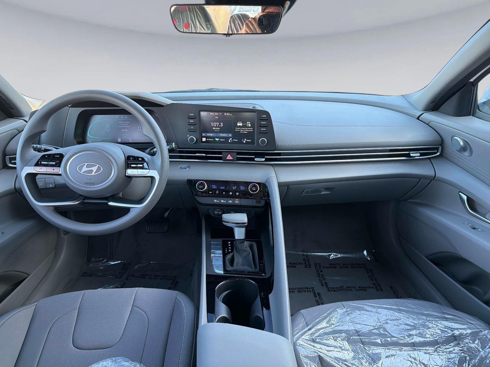 2026 Hyundai Elantra Hybrid Blue