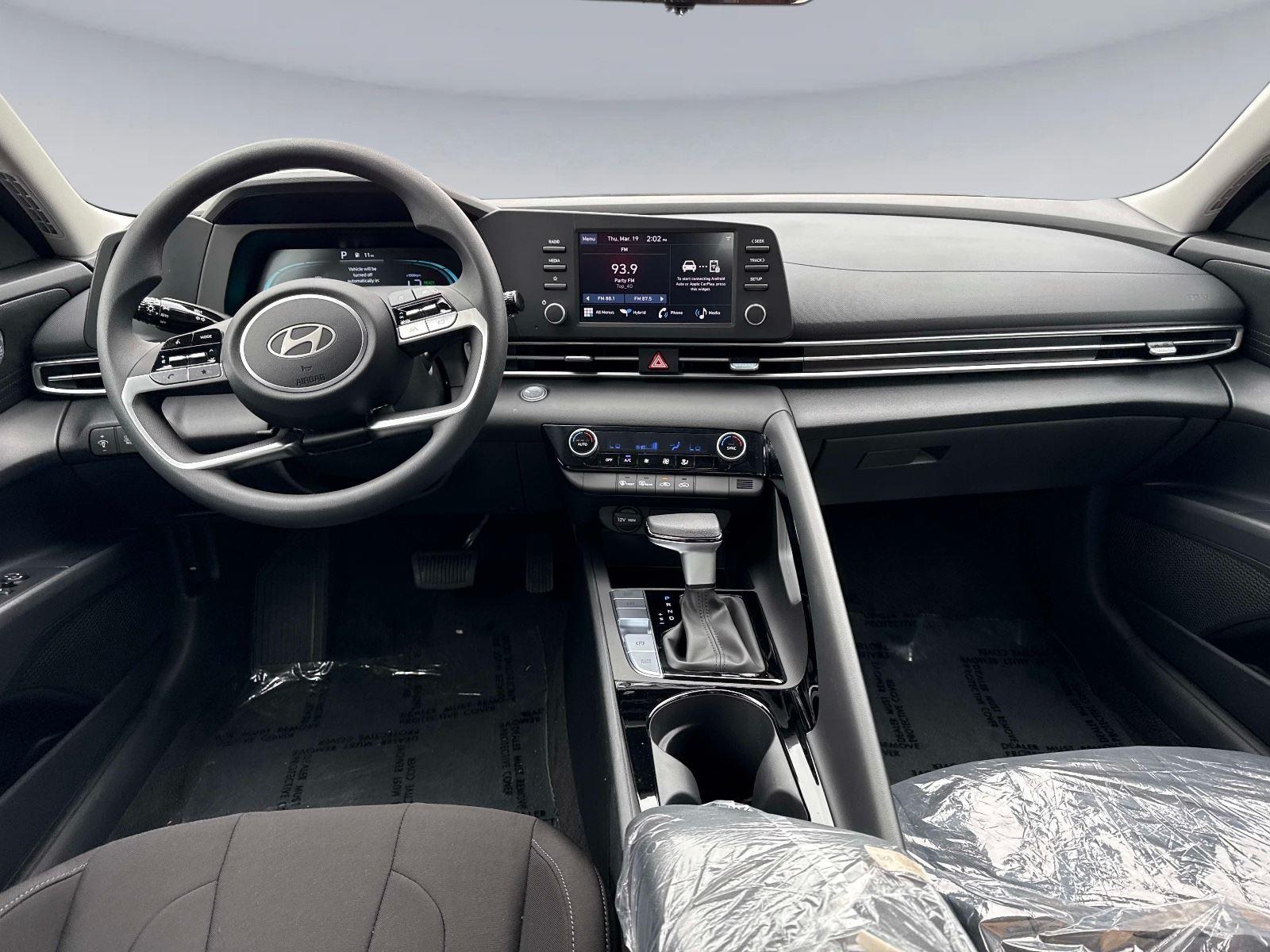 2026 Hyundai Elantra Hybrid Blue