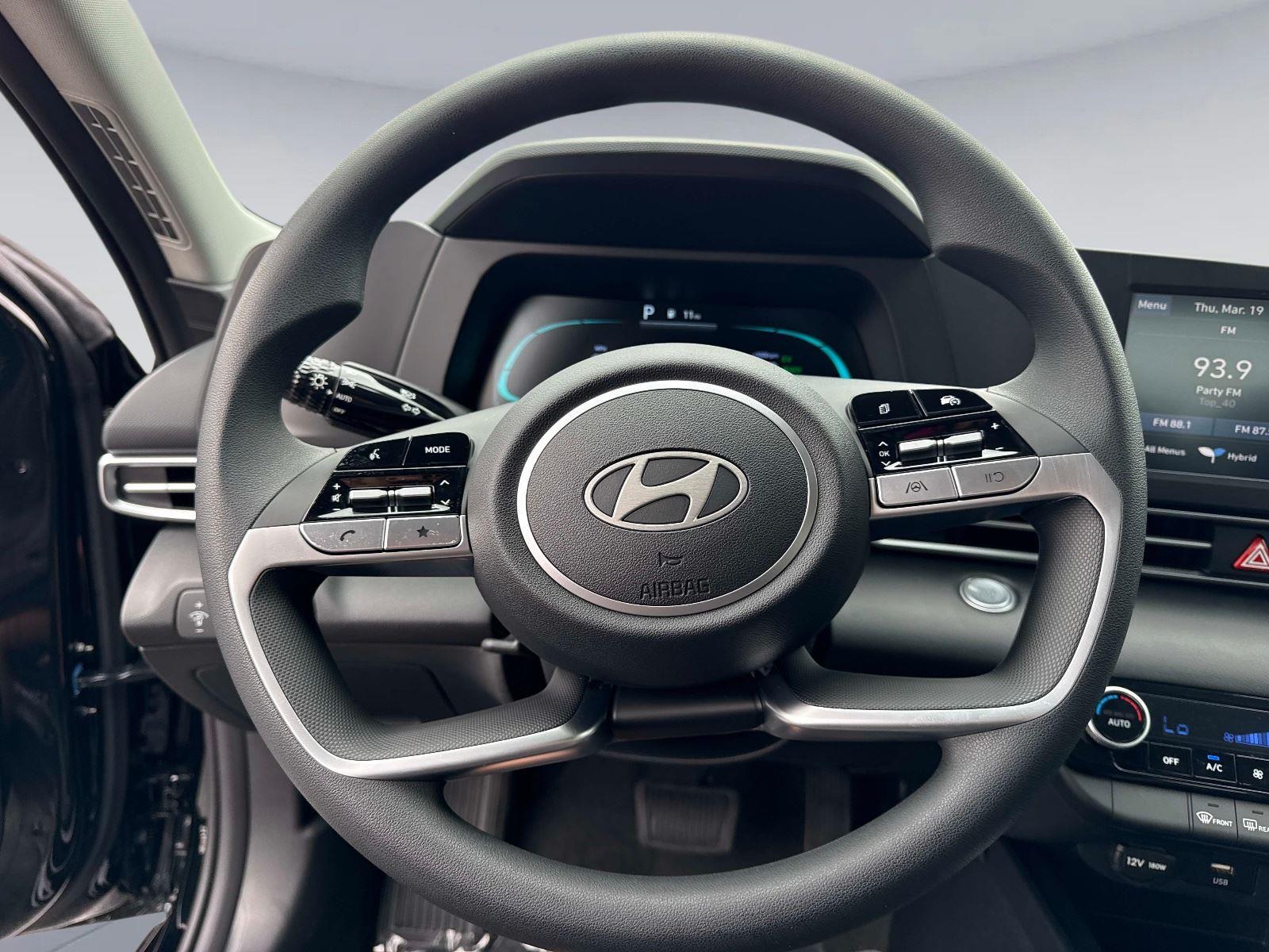 2026 Hyundai Elantra Hybrid Blue