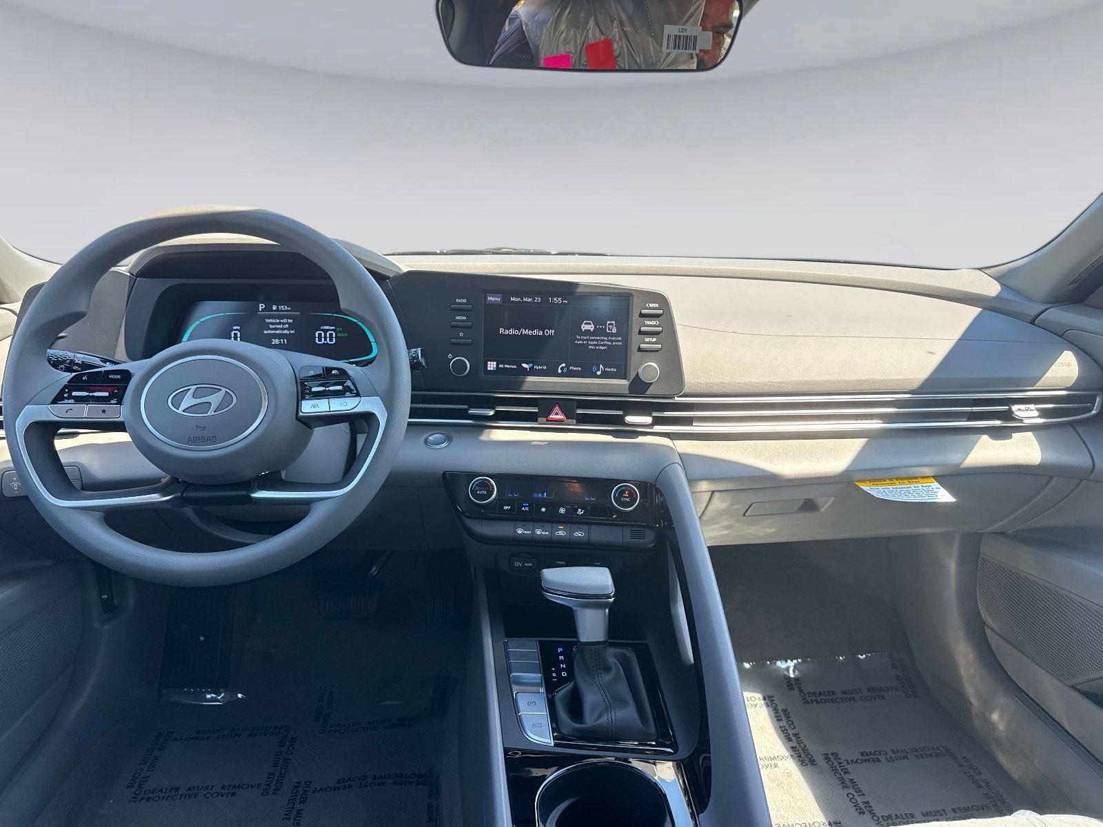 2026 Hyundai Elantra Hybrid Blue