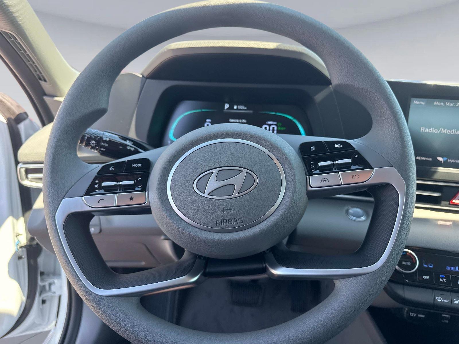 2026 Hyundai Elantra Hybrid Blue