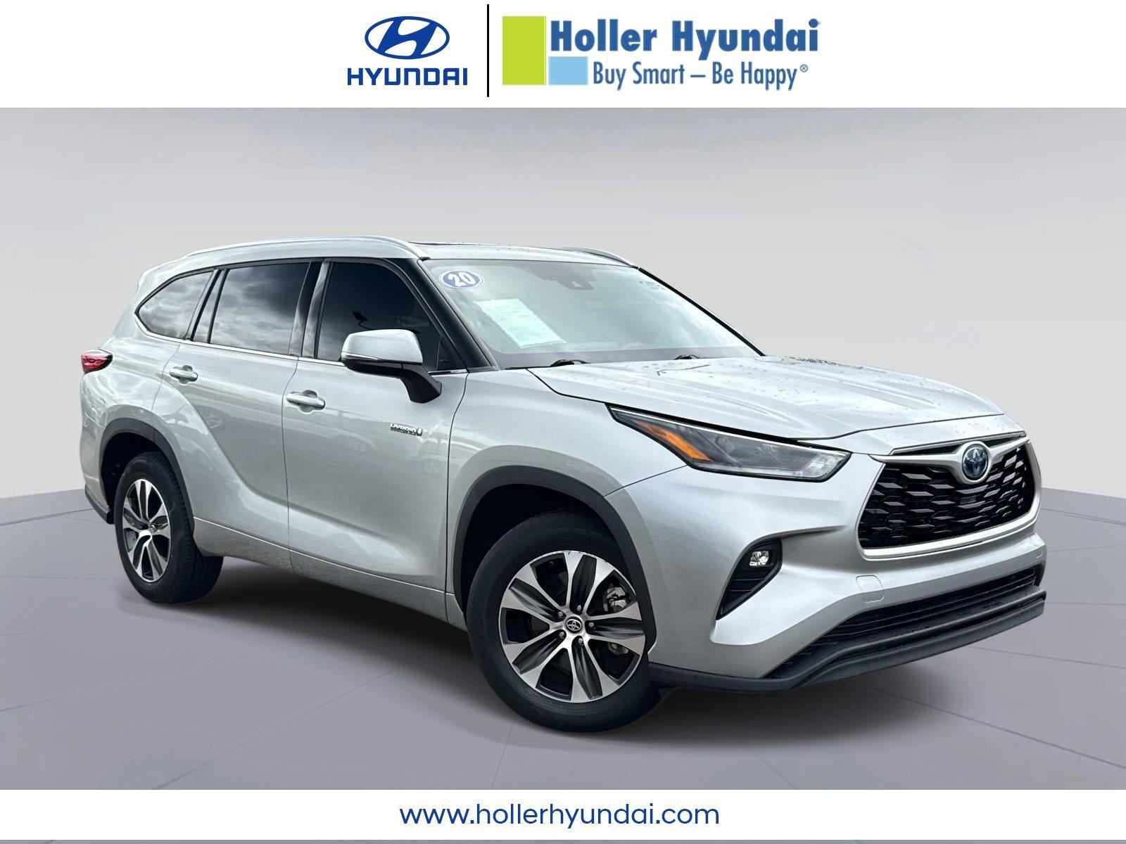 Celestial Silver Metallic 2021 Toyota Highlander Hybrid XLE FWD SUV / Crossover Front-Wheel Drive Continuously Variable Transmission