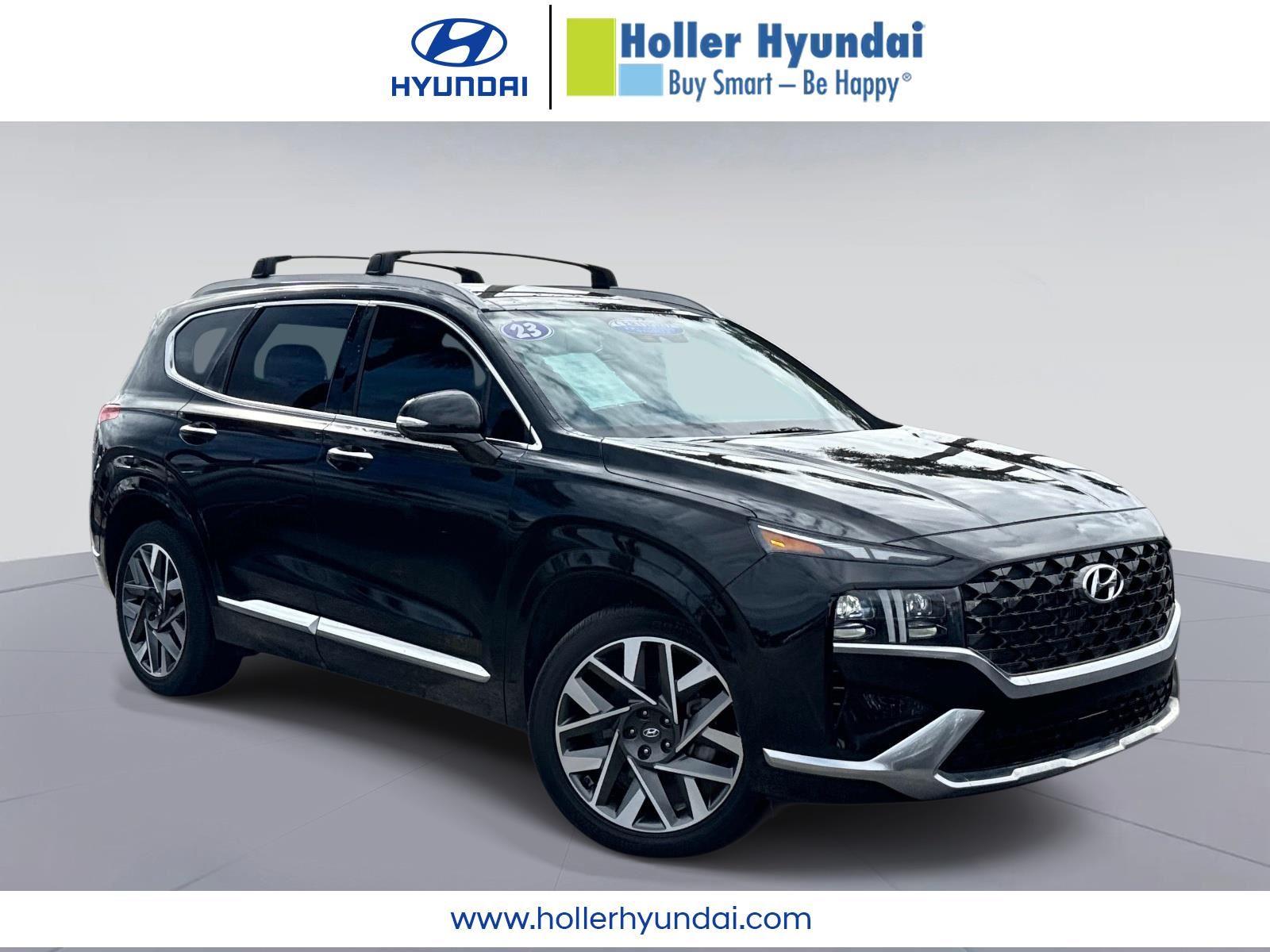 Twilight Black 2023 Hyundai Santa Fe Calligraphy FWD SUV / Crossover Front-Wheel Drive Automatic