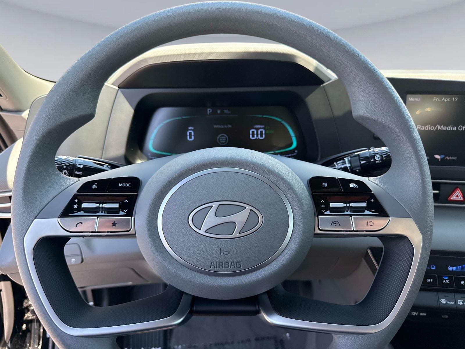 2026 Hyundai Elantra Hybrid Blue