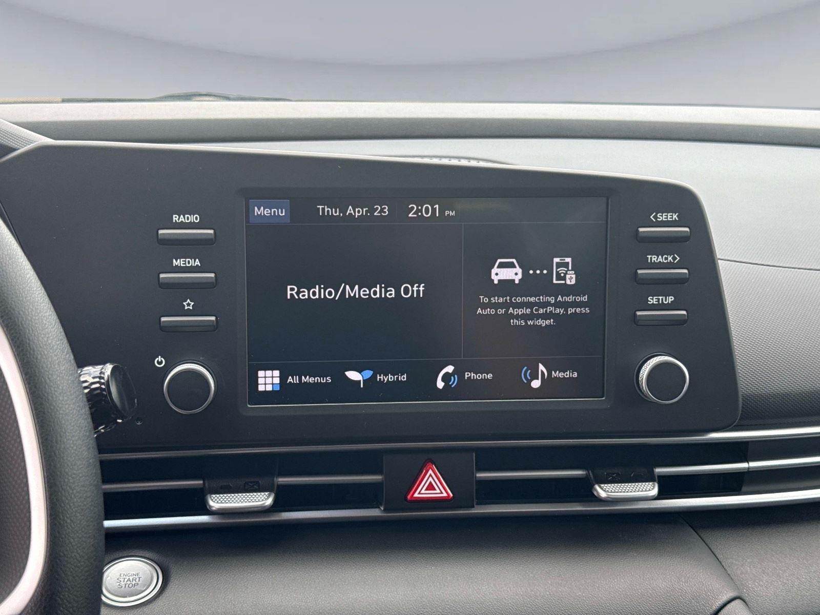 2026 Hyundai Elantra Hybrid Blue