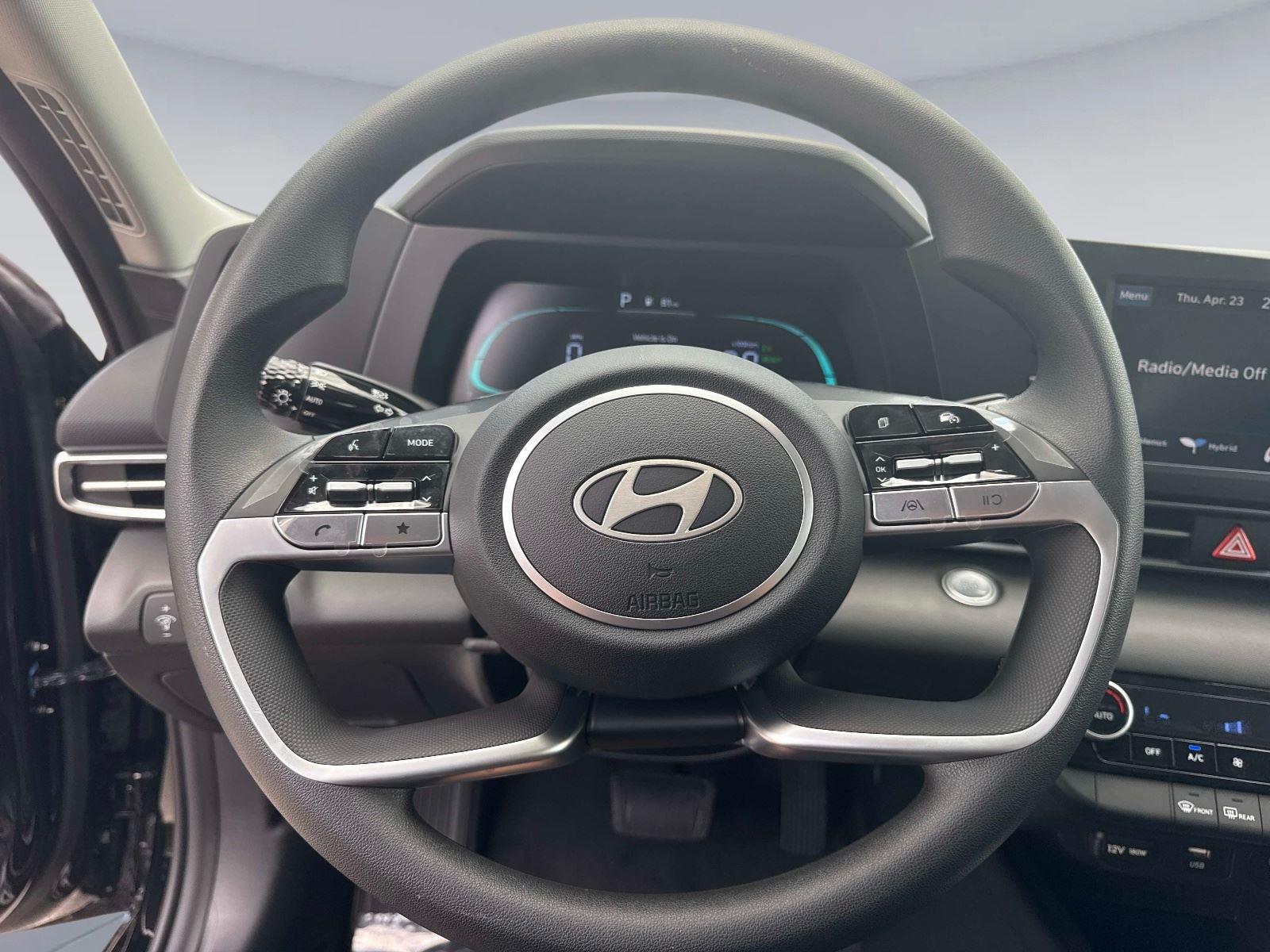 2026 Hyundai Elantra Hybrid Blue