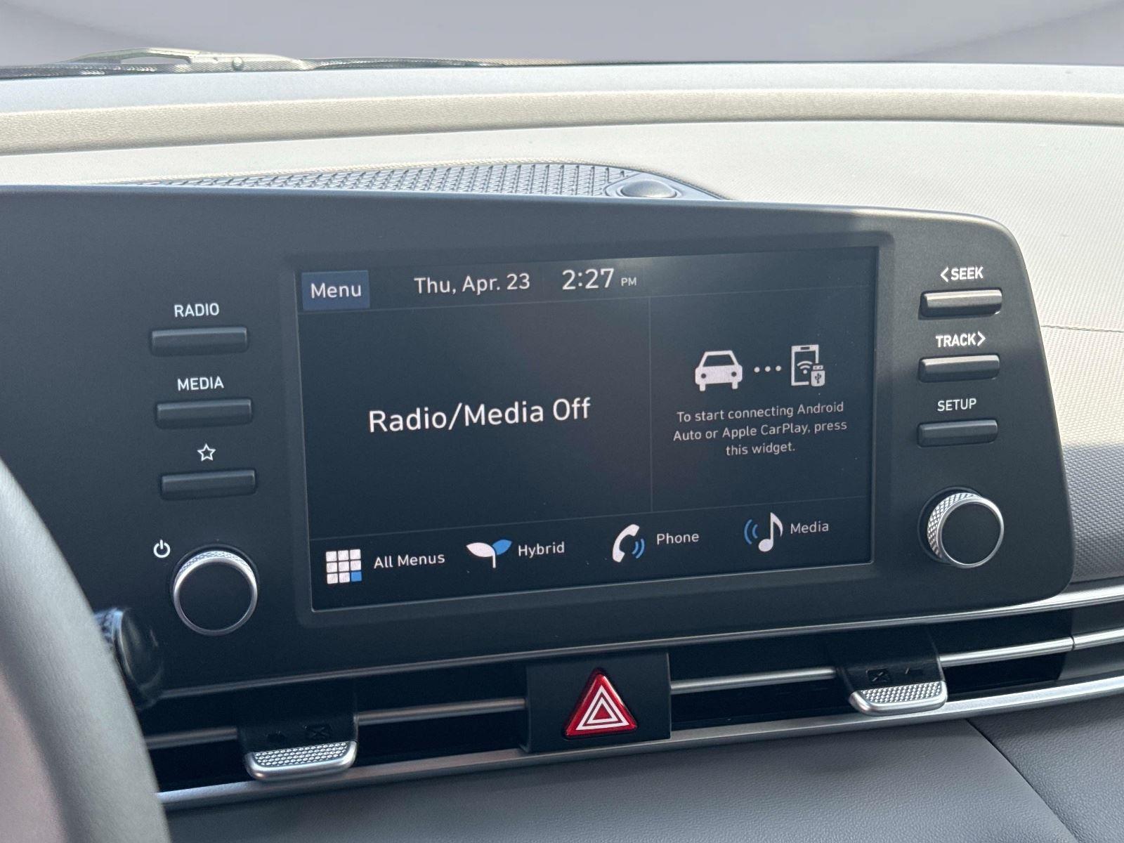 2026 Hyundai Elantra Hybrid Blue