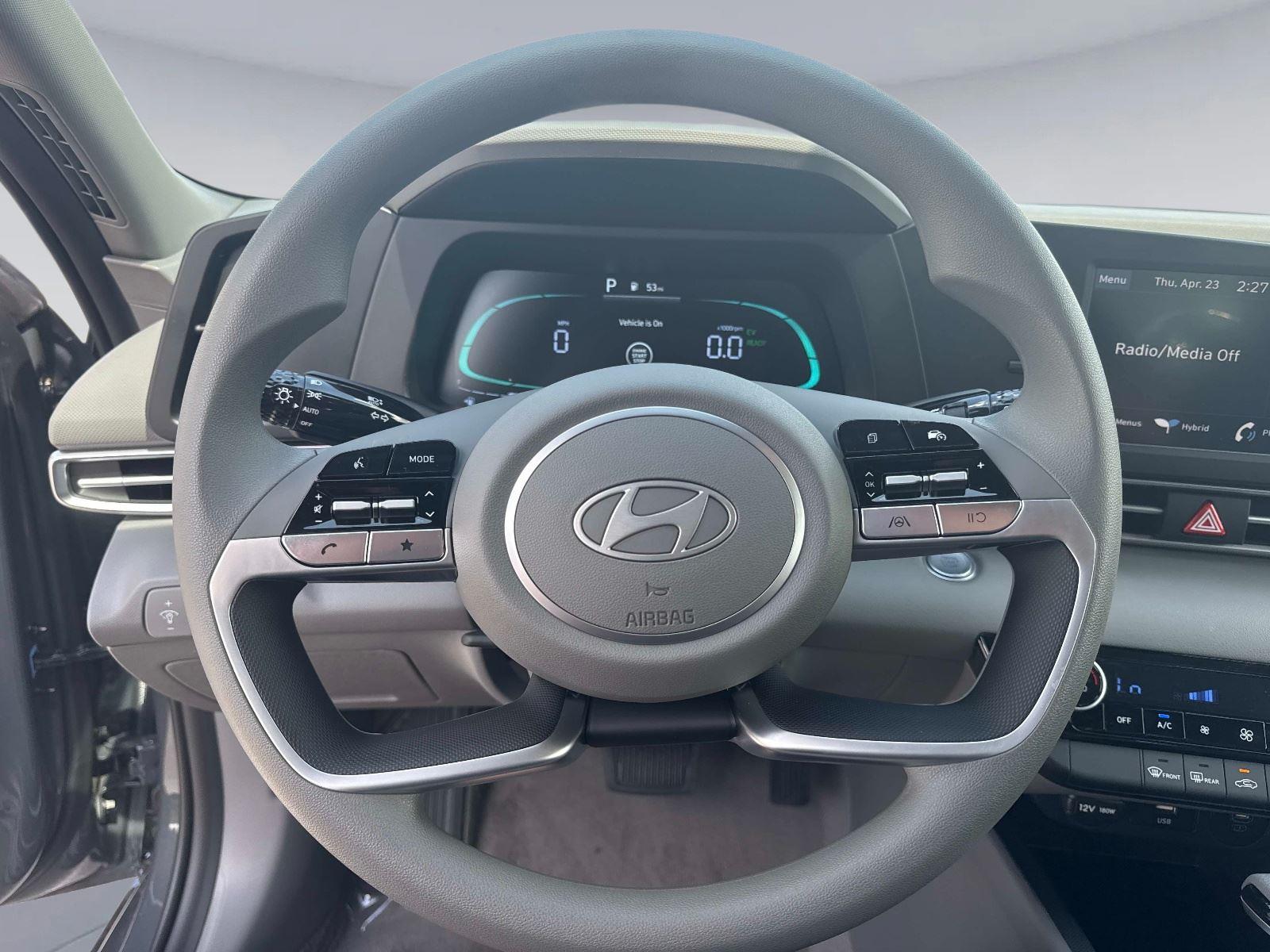 2026 Hyundai Elantra Hybrid Blue