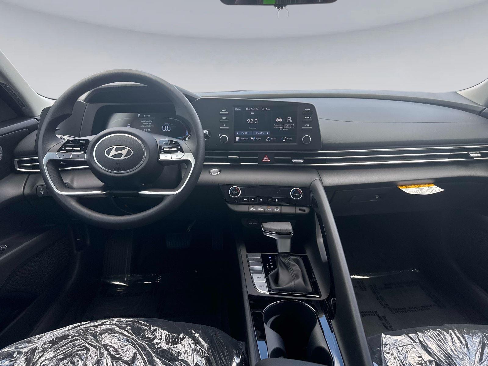 2026 Hyundai Elantra Hybrid Blue