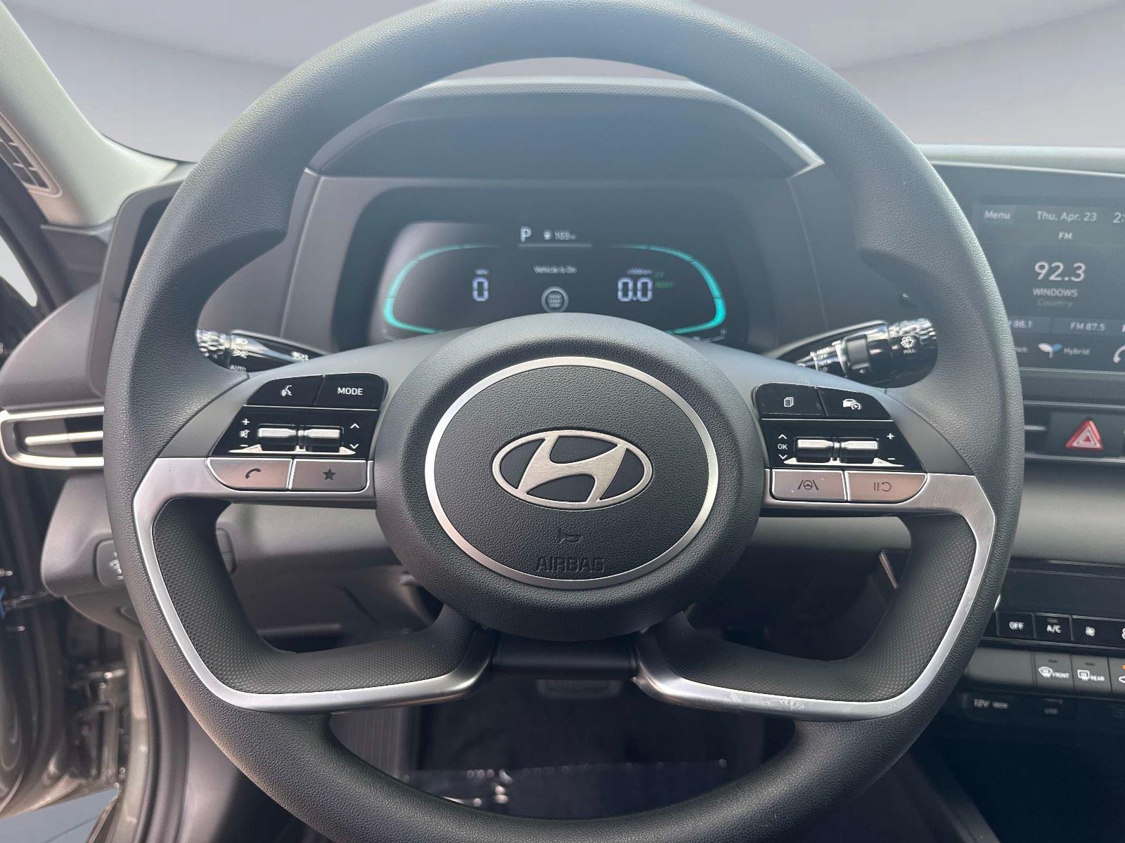 2026 Hyundai Elantra Hybrid Blue