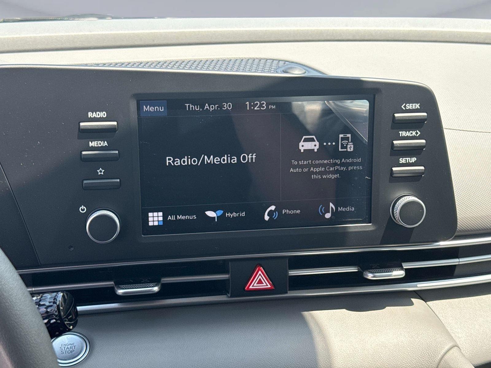 2026 Hyundai Elantra Hybrid Blue