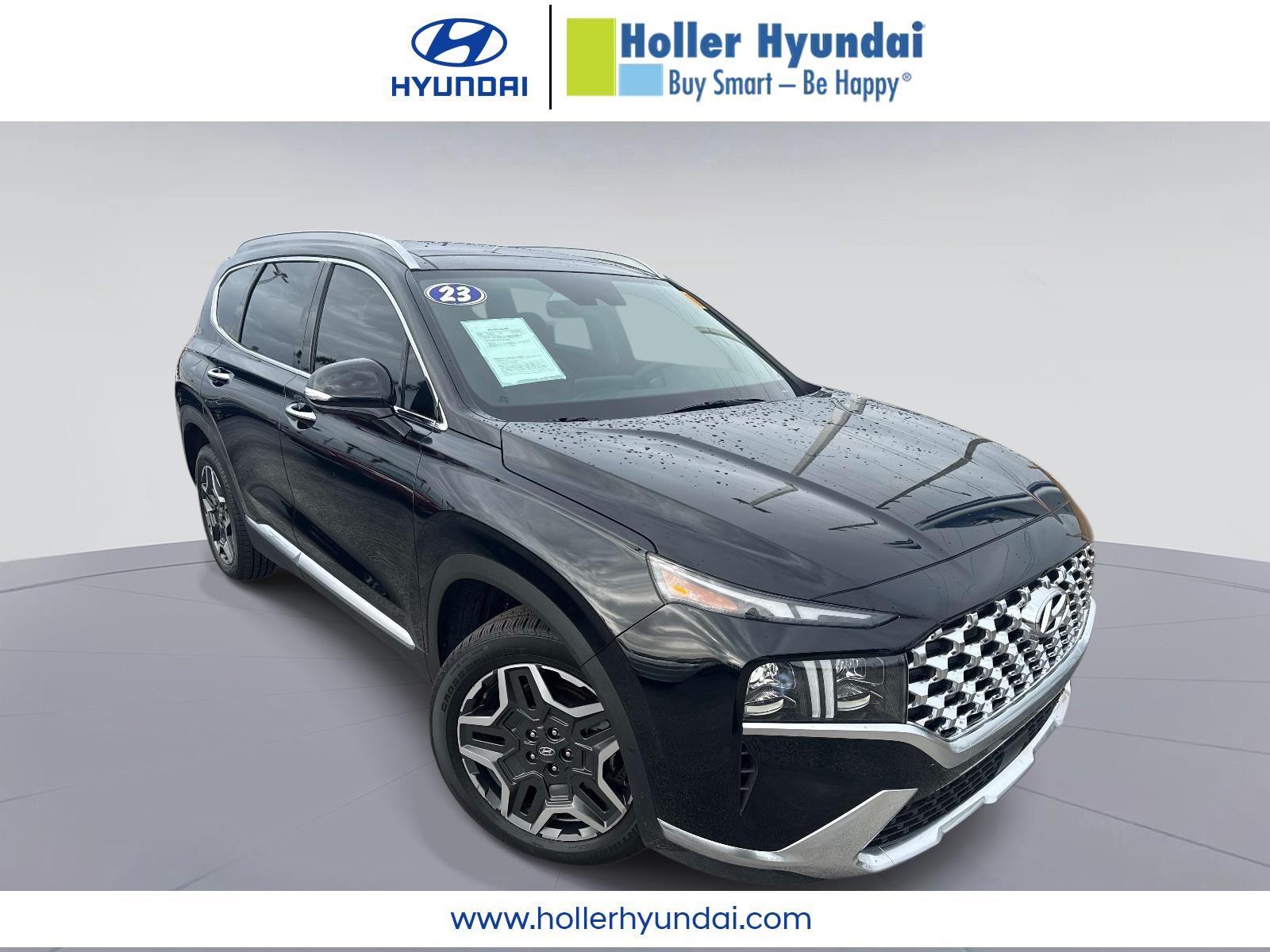 Twilight Black 2023 Hyundai Santa Fe Limited FWD SUV / Crossover Front-Wheel Drive Automatic