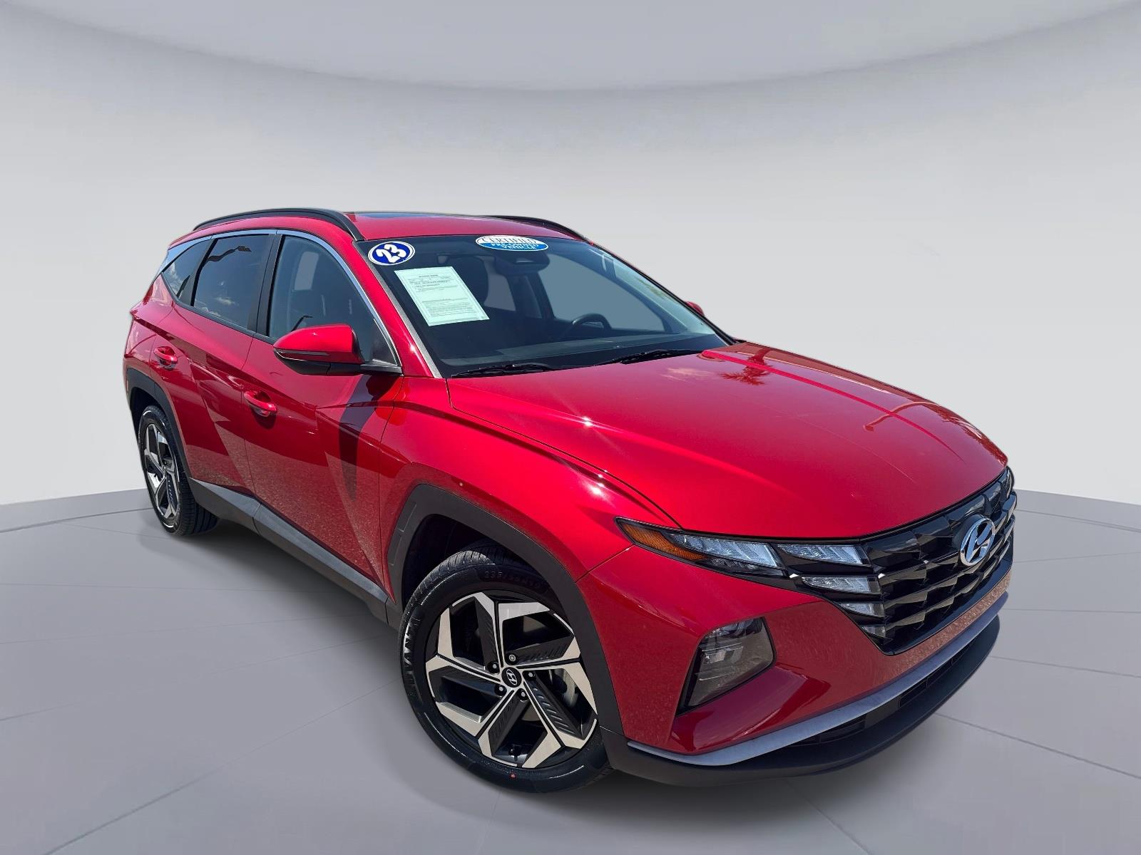 Calypso Red 2023 Hyundai Tucson SEL FWD SUV / Crossover Front-Wheel Drive Automatic