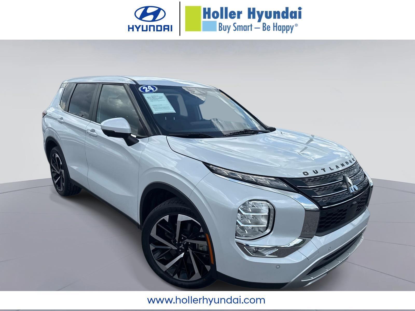 White Diamond 2024 Mitsubishi Outlander SUV / Crossover Front-Wheel Drive Continuously Variable Transmission