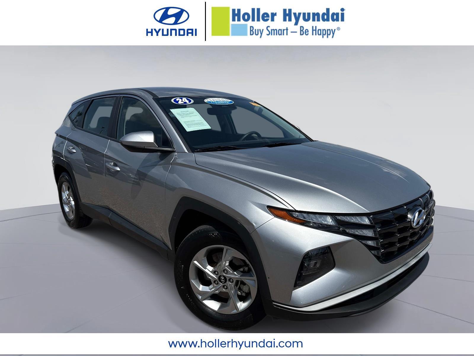 Shimmering Silver 2024 Hyundai Tucson SUV / Crossover Front-Wheel Drive Automatic