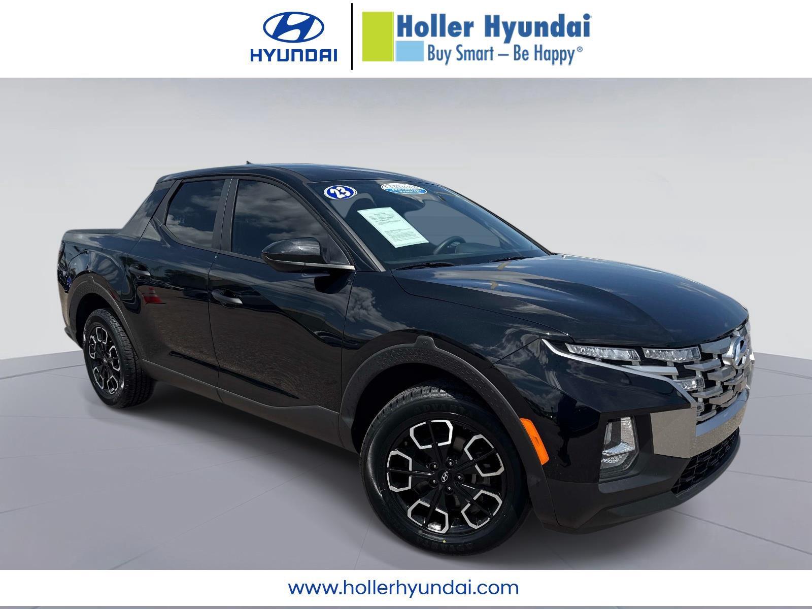 Phantom Black 2023 Hyundai Santa Cruz Pickup Truck All-Wheel Drive Automatic
