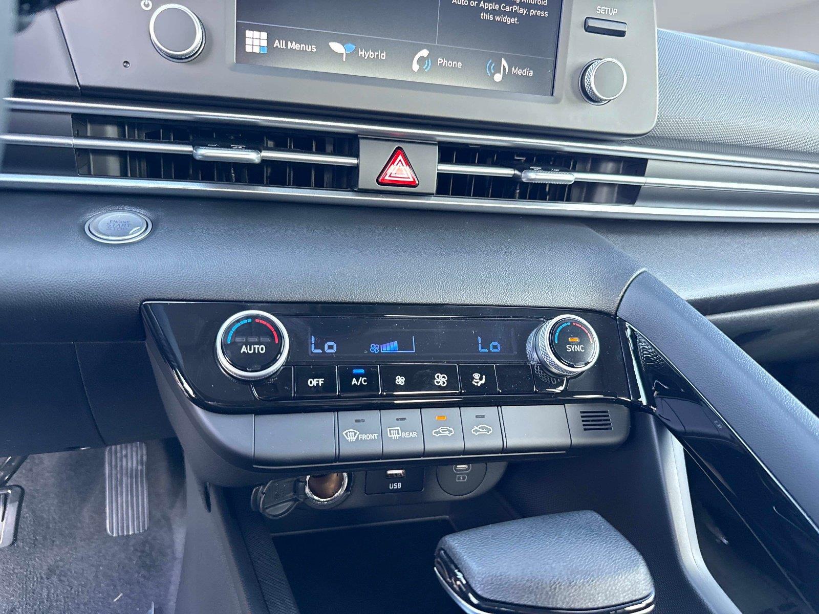 2026 Hyundai Elantra Hybrid Blue