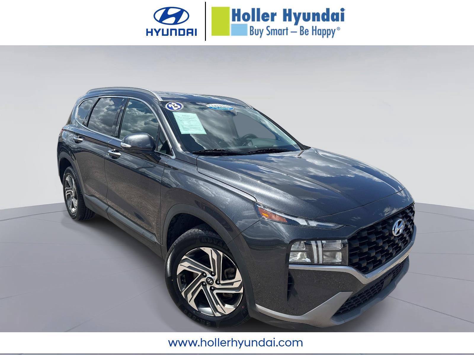 Portofino Gray 2023 Hyundai Santa Fe SUV / Crossover Front-Wheel Drive Automatic
