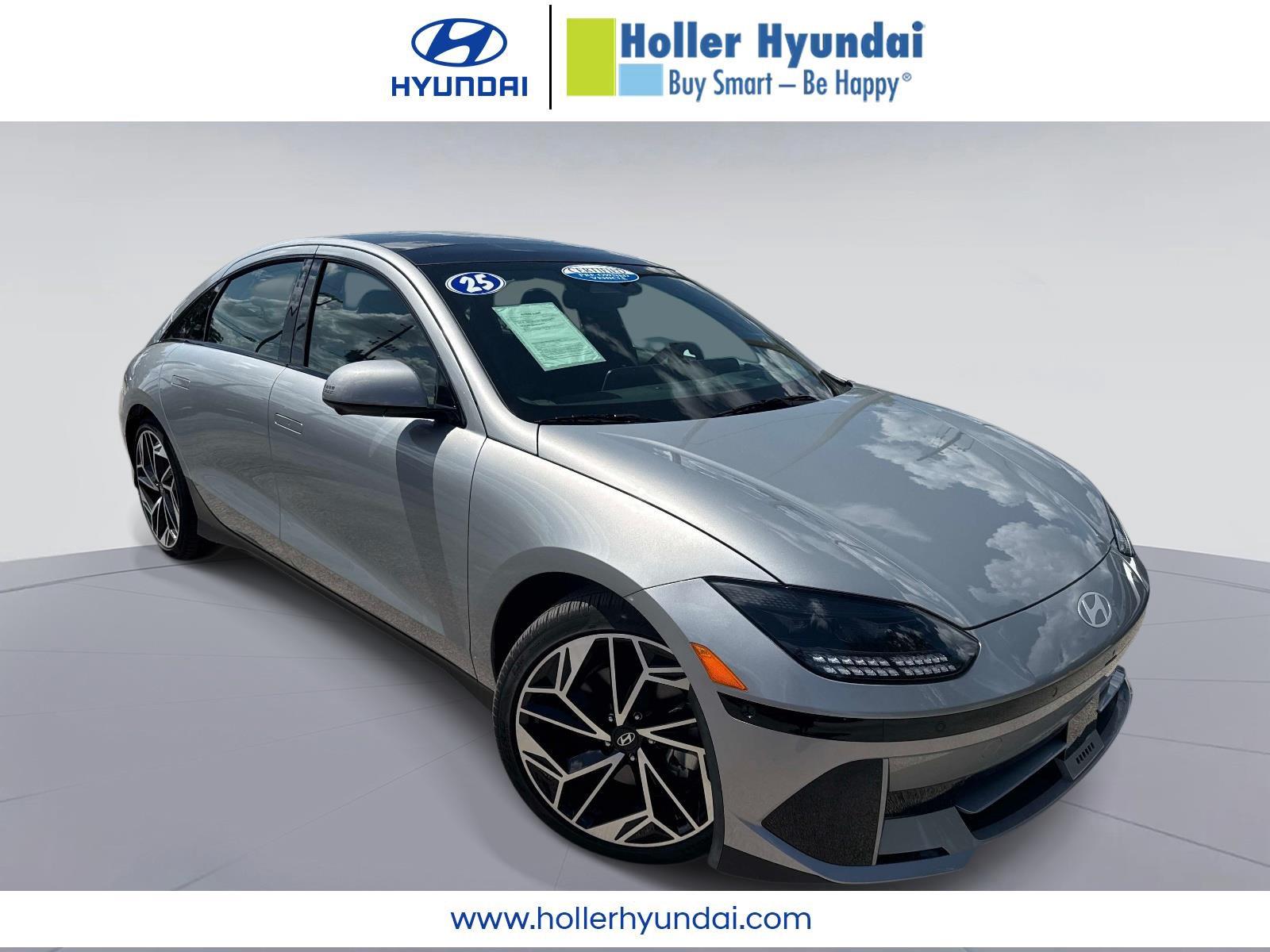 Curated Silver 2025 Hyundai Ioniq 6 Sedan Rear-Wheel Drive Automatic