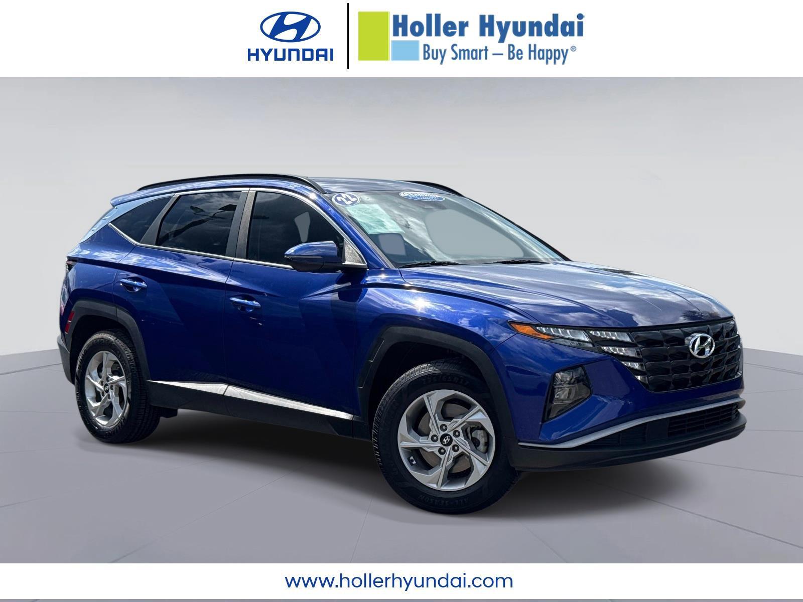 Intense Blue 2022 Hyundai Tucson SUV / Crossover All-Wheel Drive Automatic