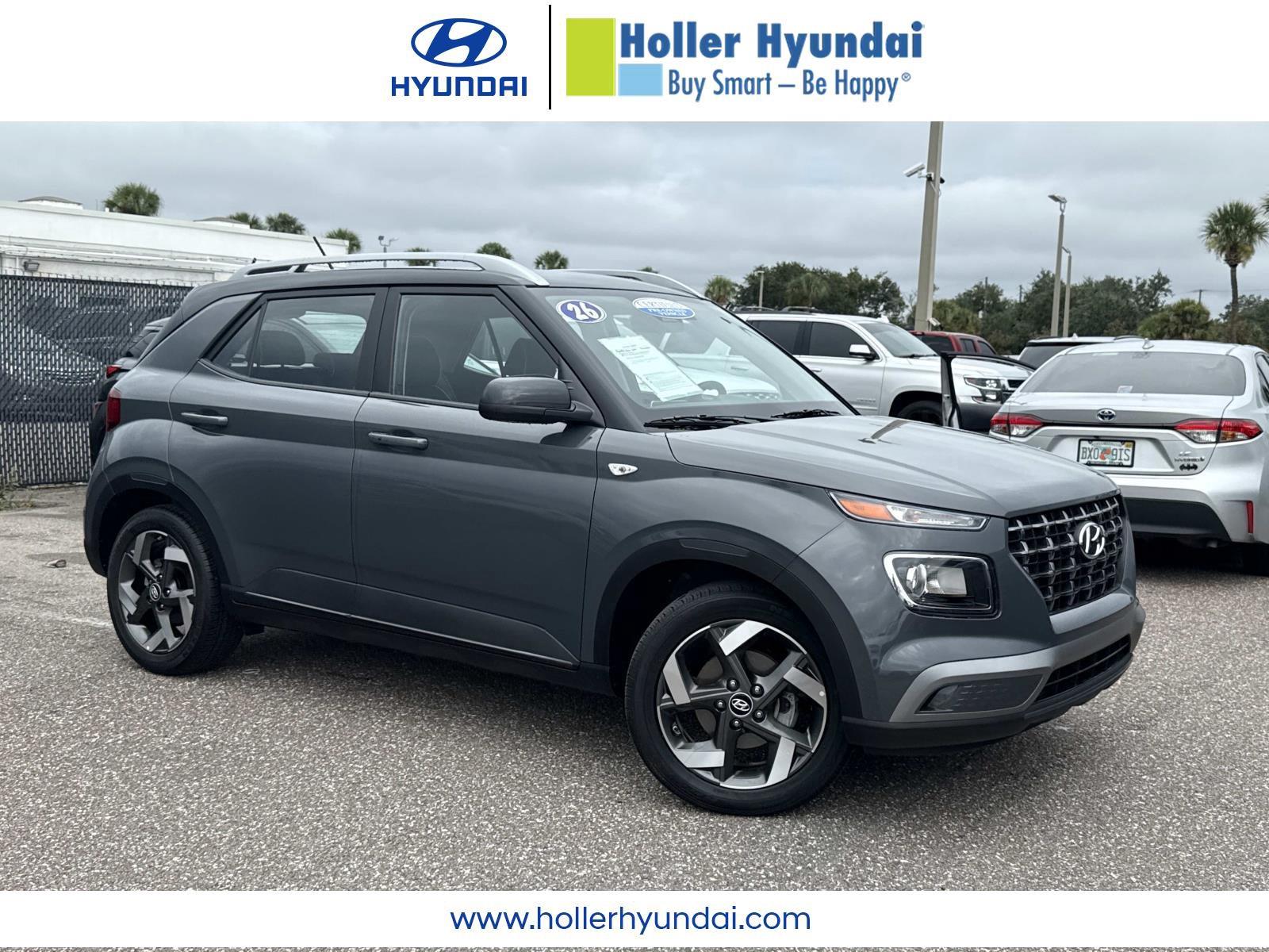 Ecotronic Gray w/Black Roof 2026 Hyundai Venue SUV / Crossover Front-Wheel Drive Continuously Variable Transmission