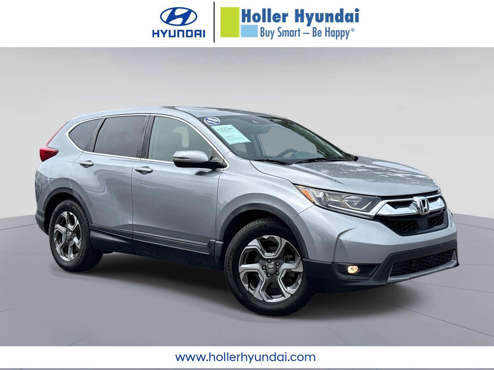 Lunar Silver Metallic 2018 Honda CR-V SUV / Crossover Front-Wheel Drive Continuously Variable Transmission