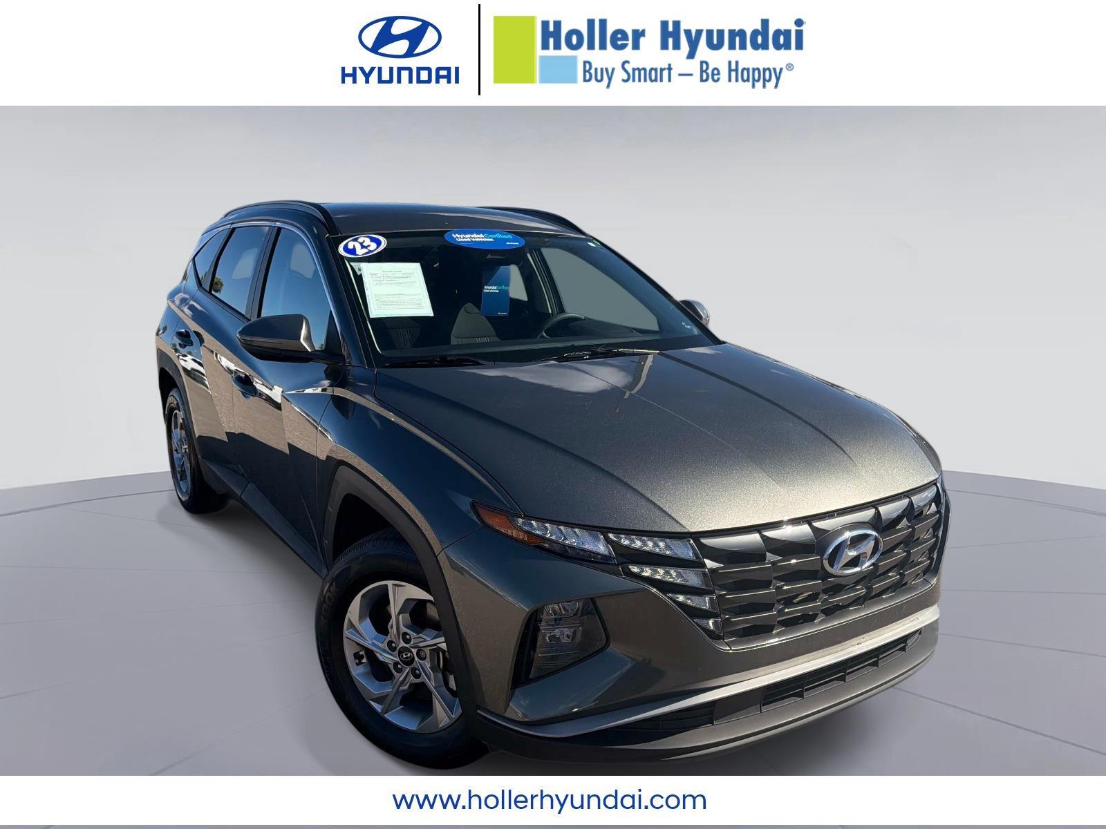 Amazon Gray 2023 Hyundai Tucson SUV / Crossover All-Wheel Drive Automatic
