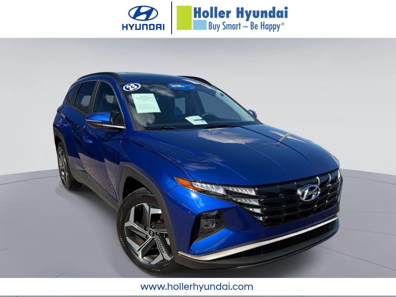 Intense Blue 2023 Hyundai Tucson SUV / Crossover Front-Wheel Drive Automatic