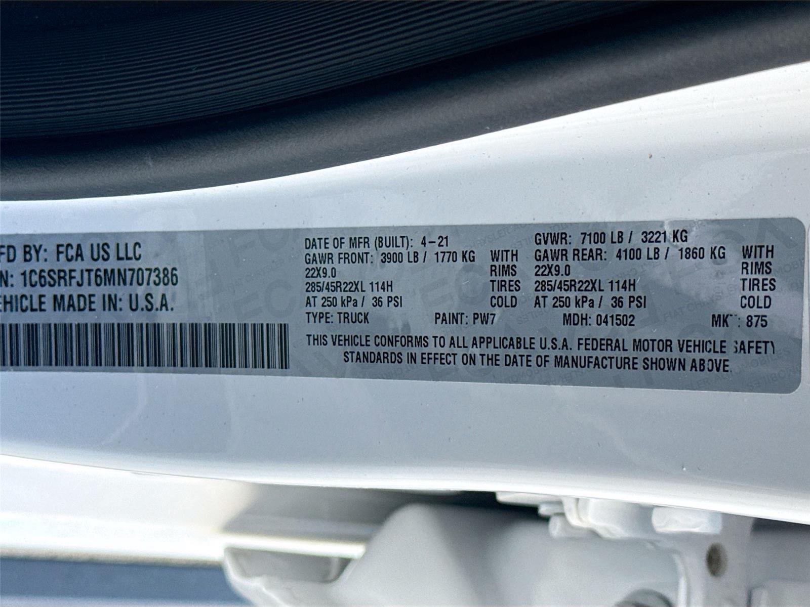 2021 Ram 1500 Laramie