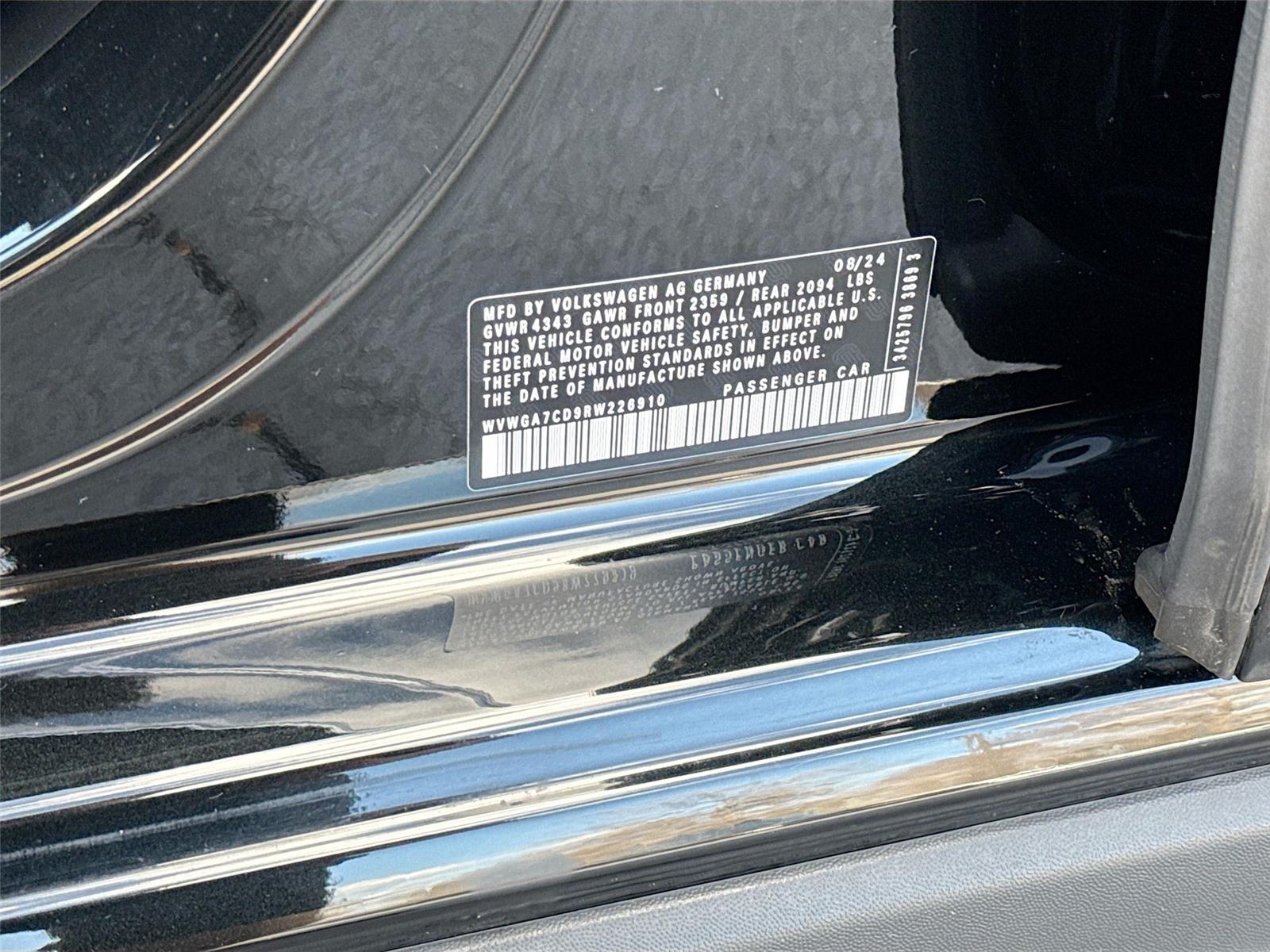 2024 VOLKSWAGEN GOLF GTI