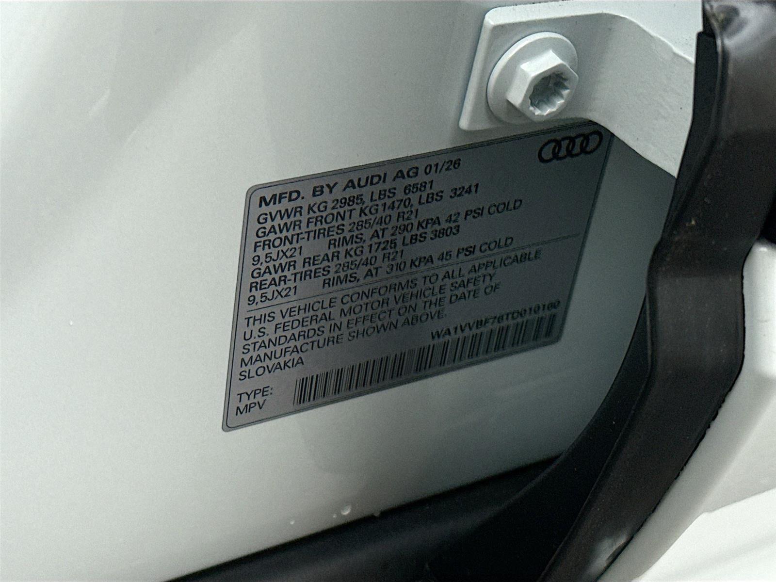 2026 Audi Q7 Prestige