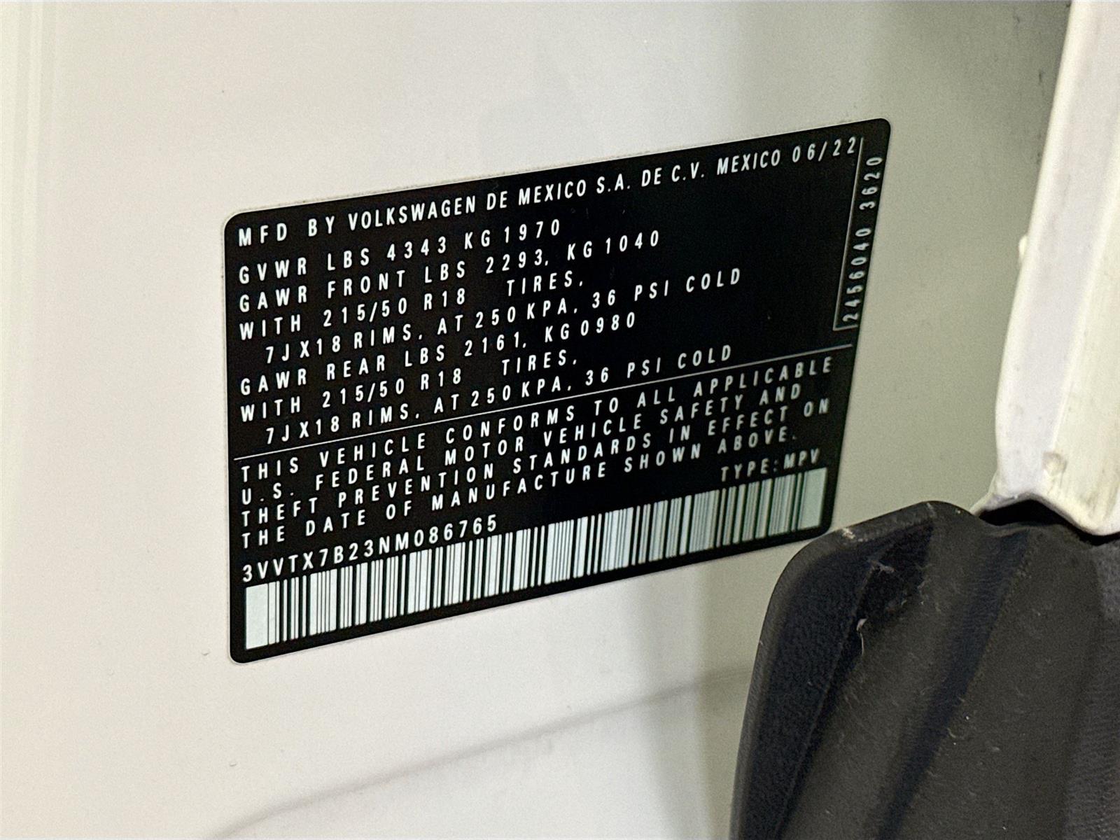 2022 Volkswagen Taos SE