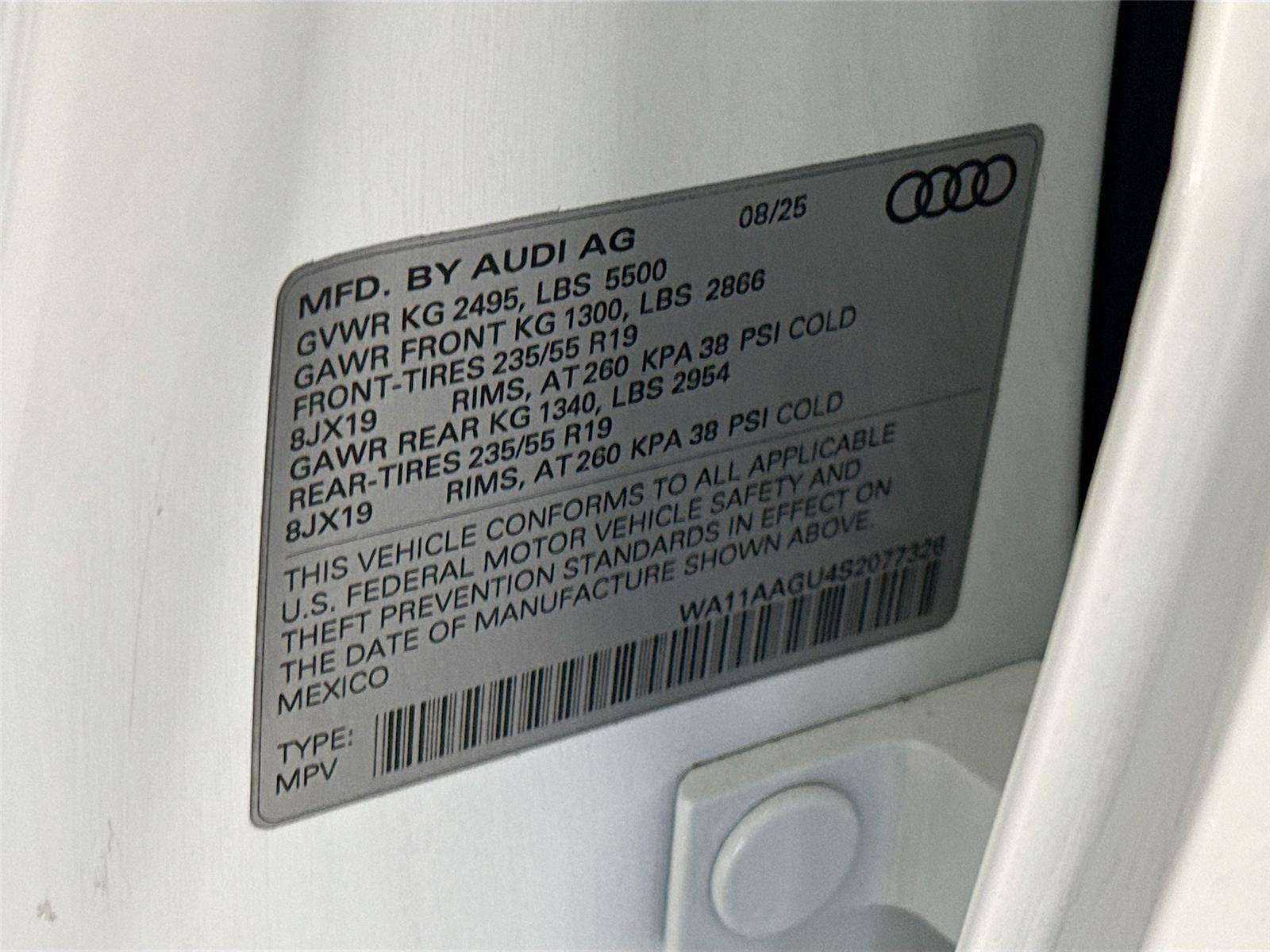 2025 Audi Q5 Premium