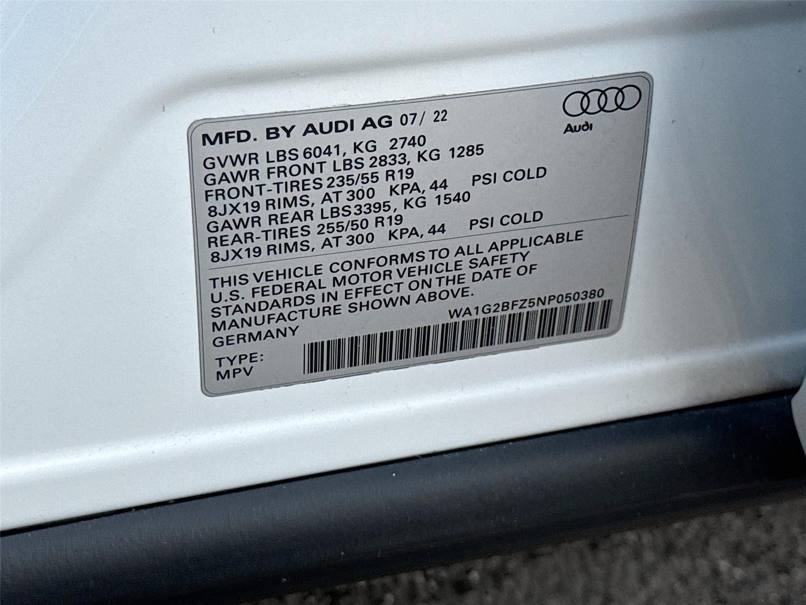 2022 Audi Q4 e-tron Premium