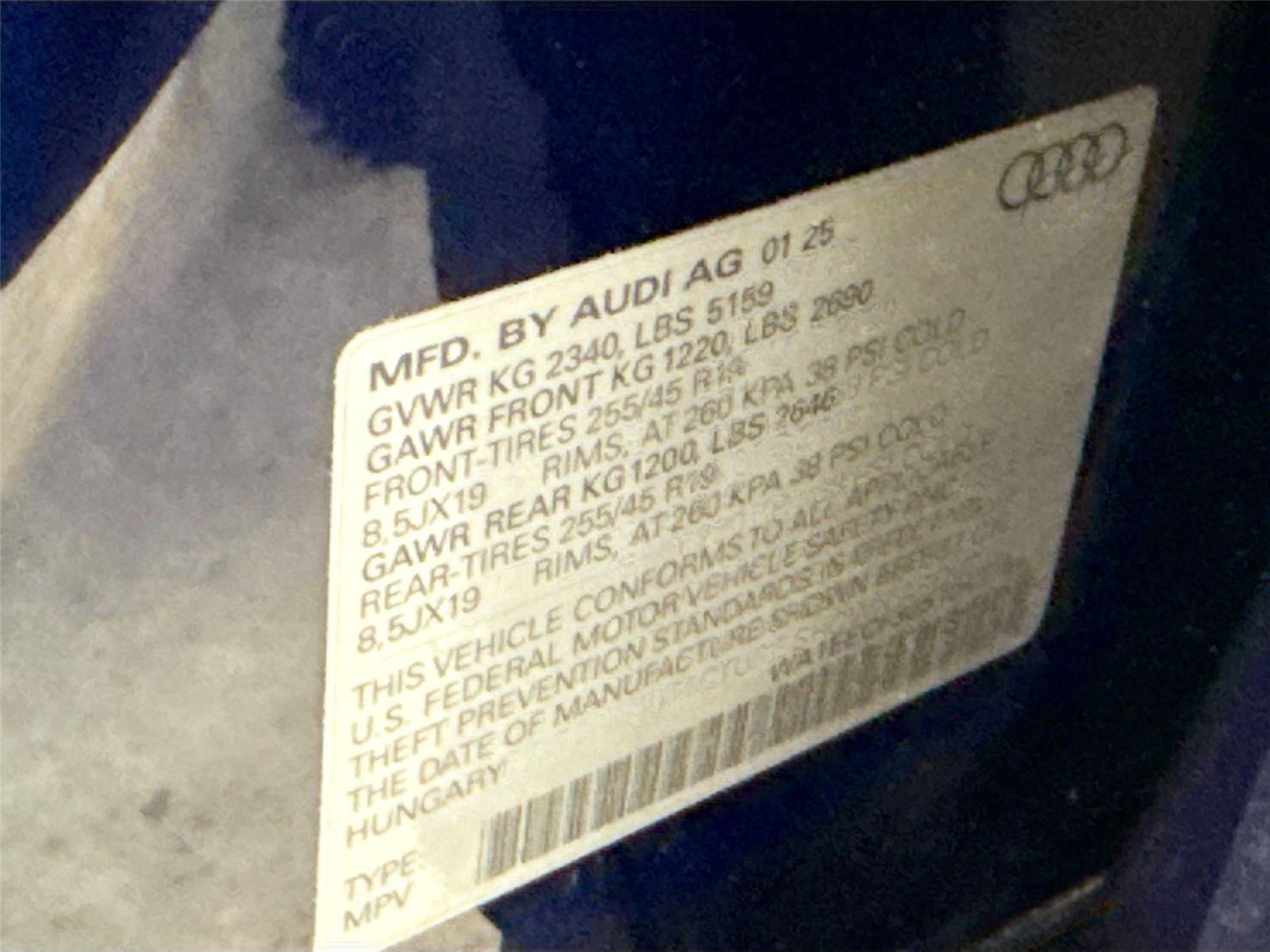 2025 Audi Q3 S line Premium Plus