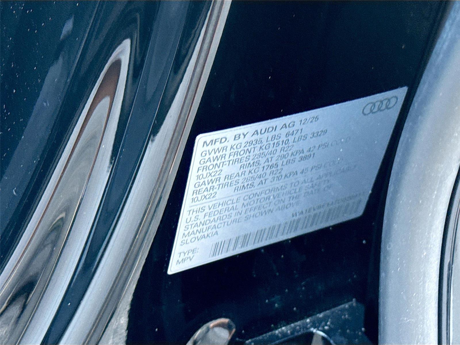 2026 Audi Q8 Premium Plus