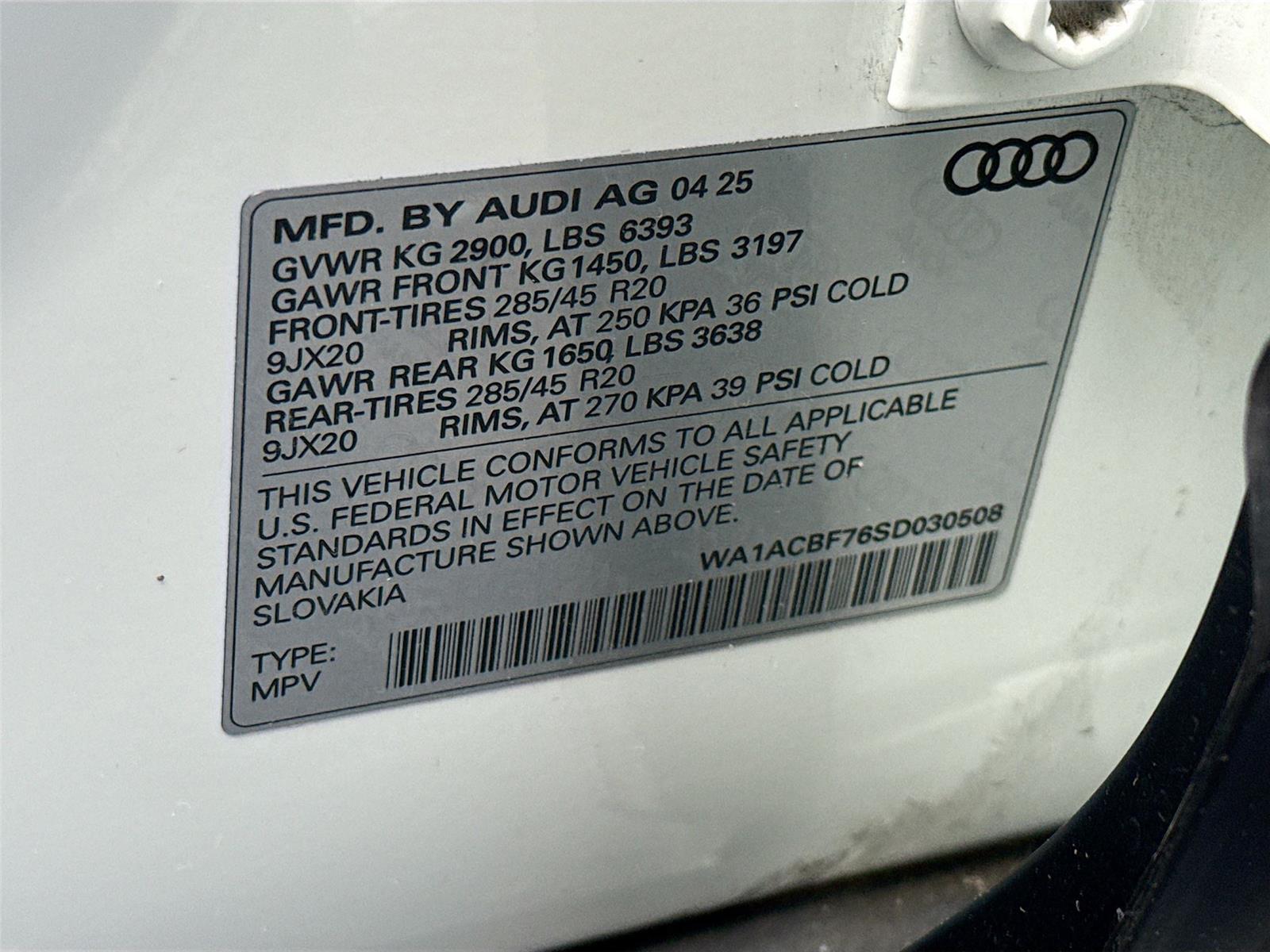 2025 Audi Q7 Premium