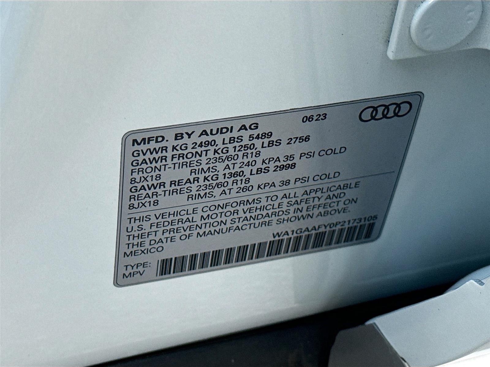 2023 Audi Q5 S line Premium