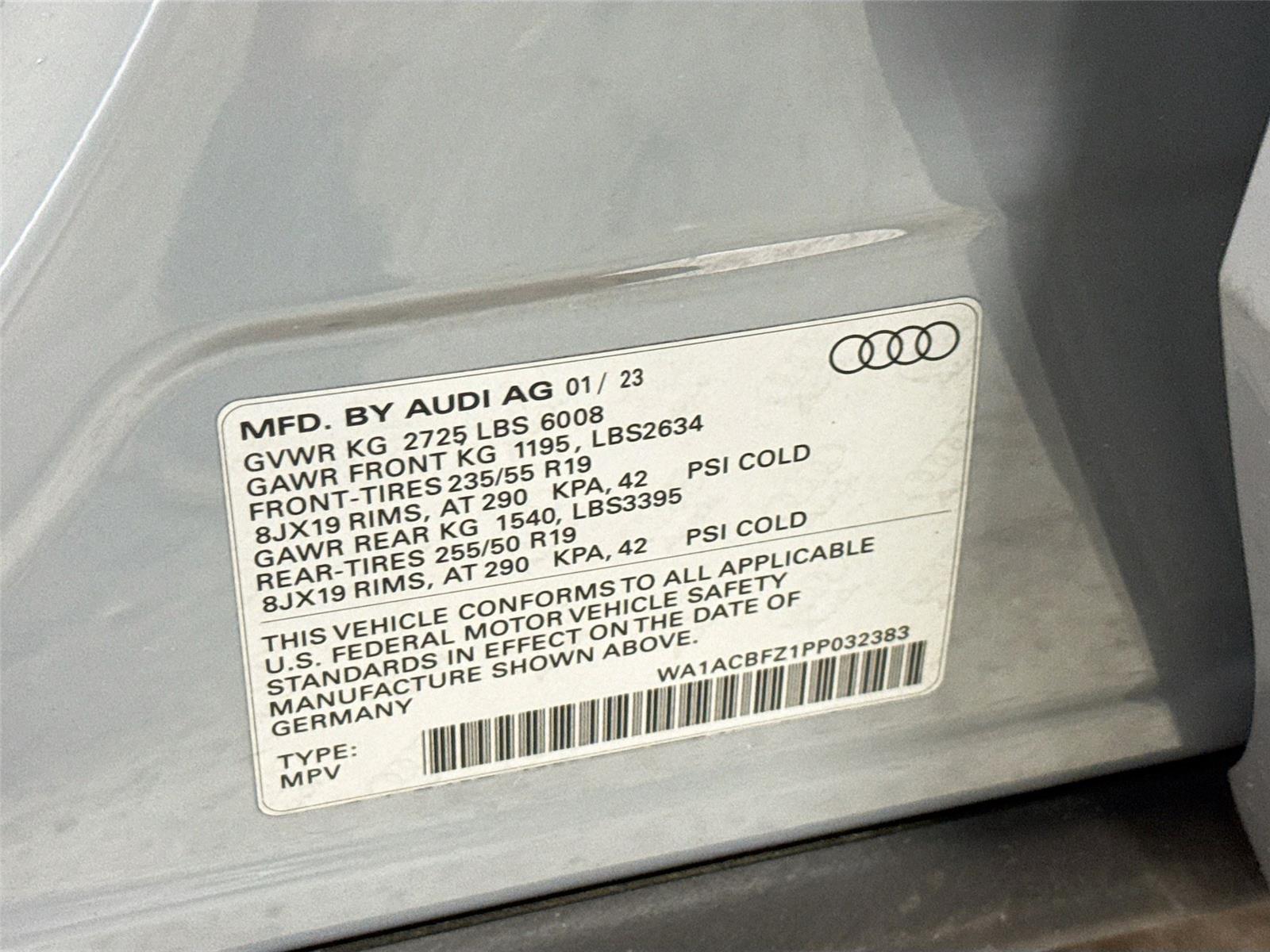 2023 Audi Q4 e-tron Premium