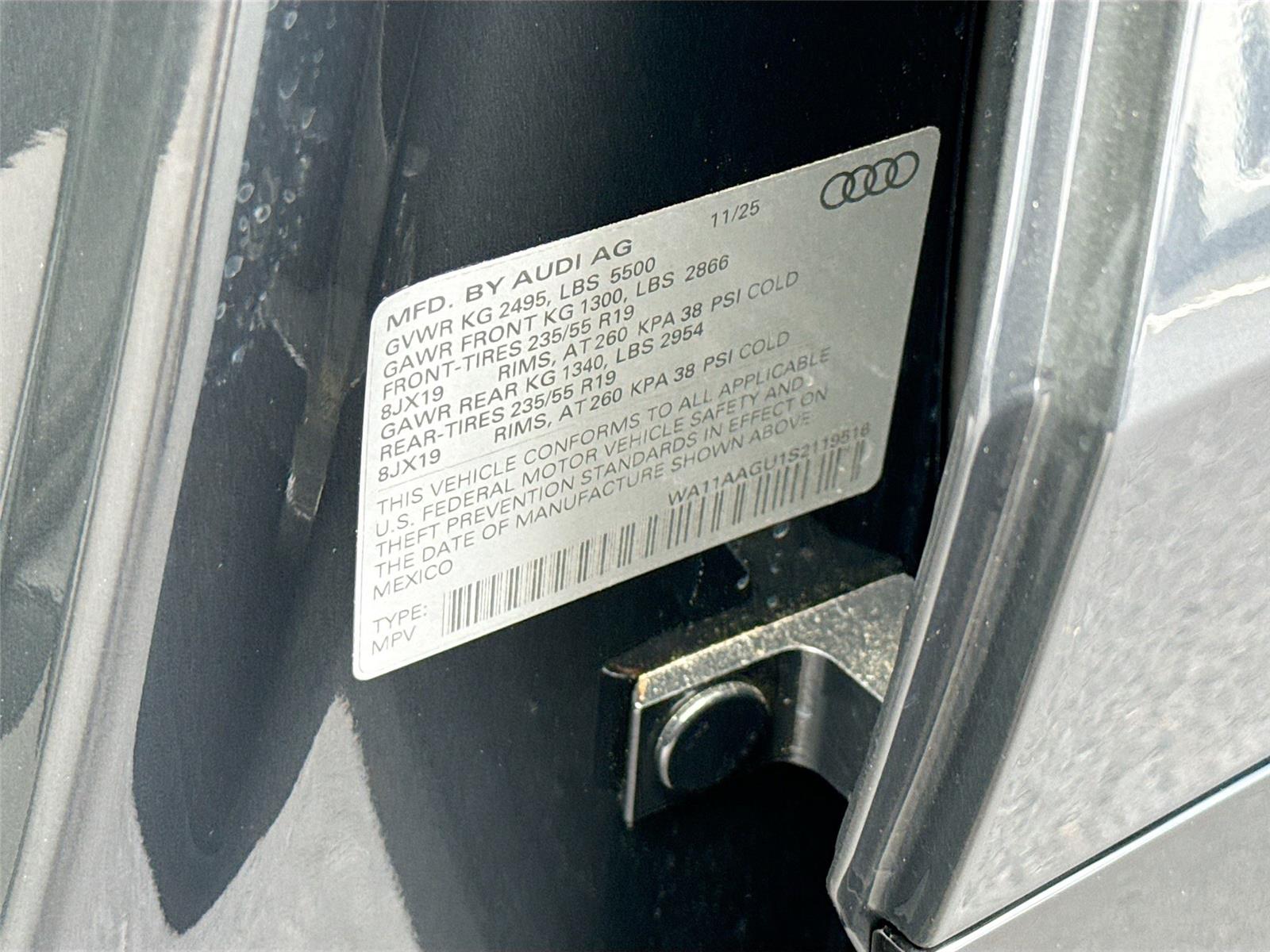 2025 Audi Q5 Premium